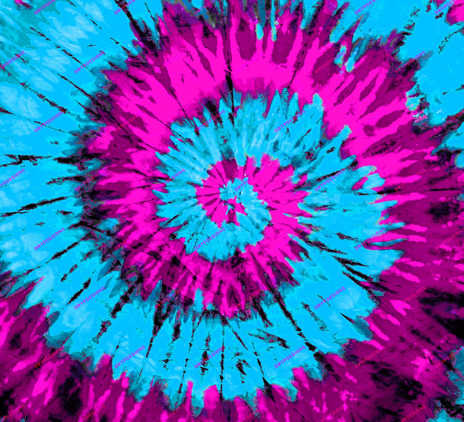 Blue Tie Dye Wallpapers