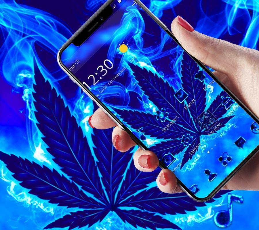 Blue Weed Wallpapers