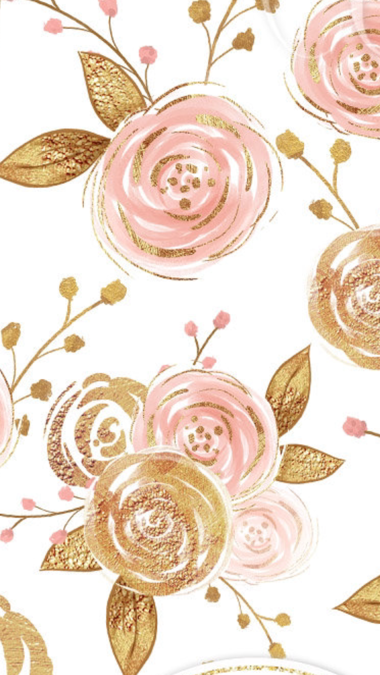 Blush And Gold Wallpapers