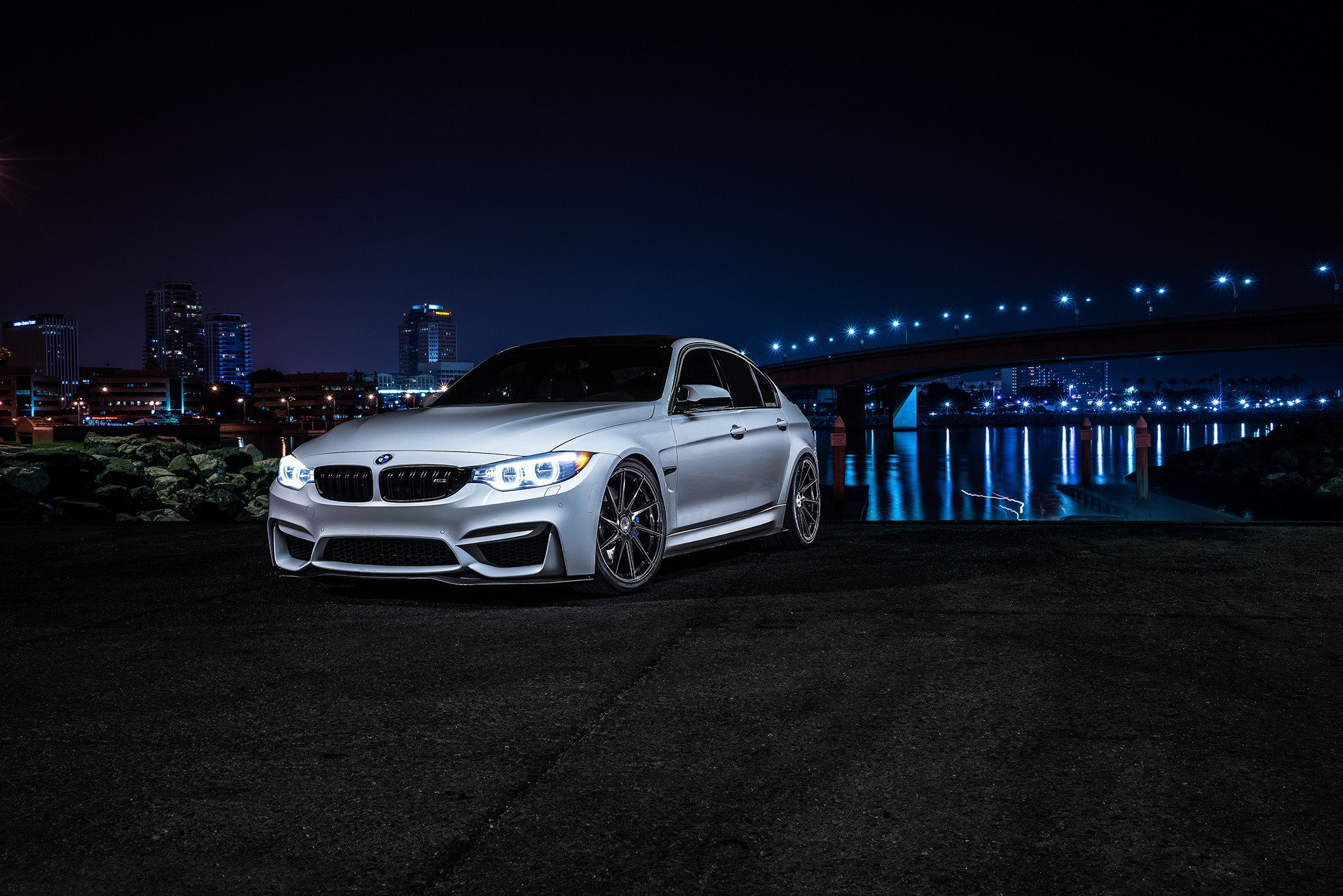 Bmw At Night Wallpapers