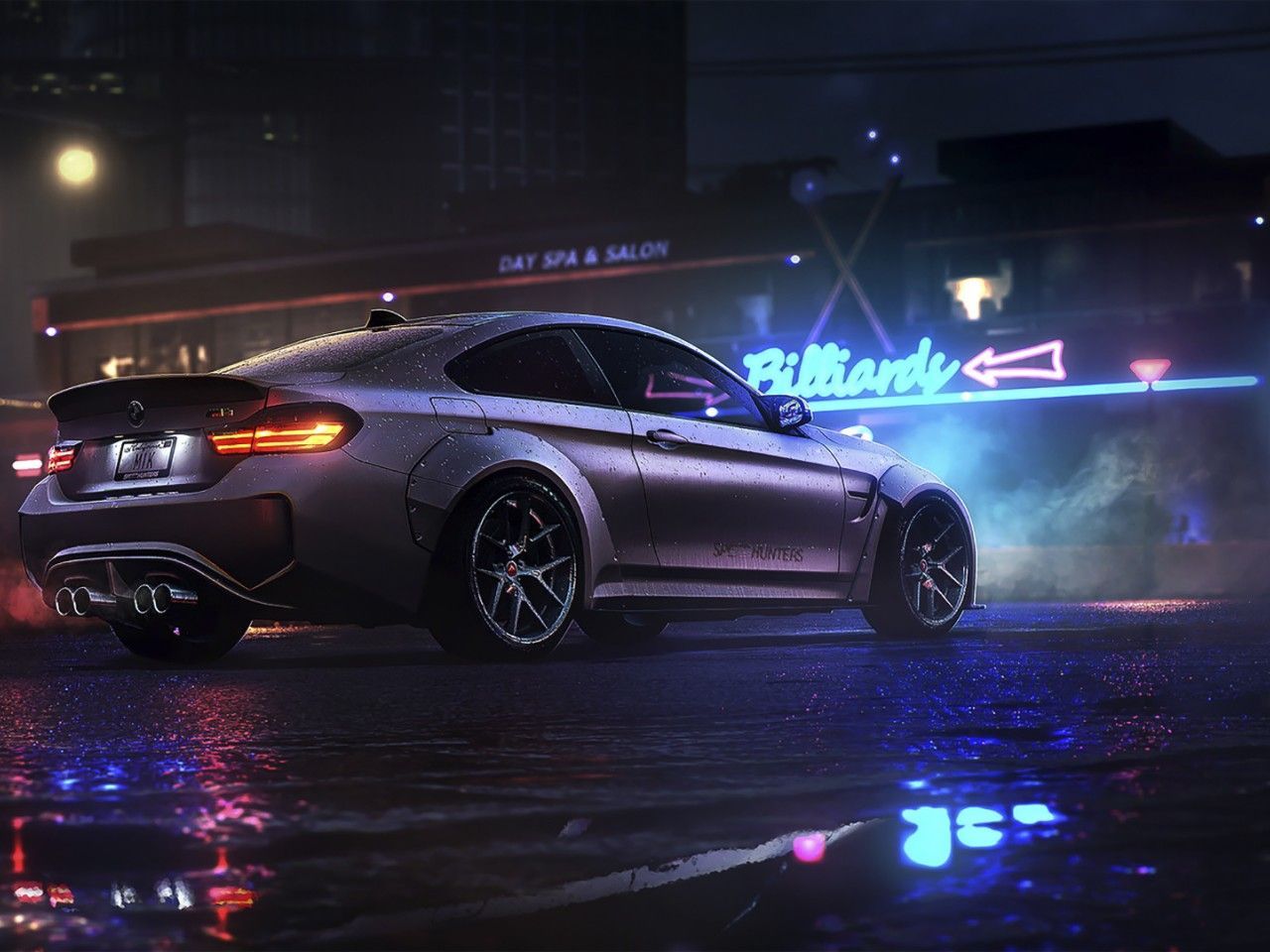 Bmw At Night Wallpapers