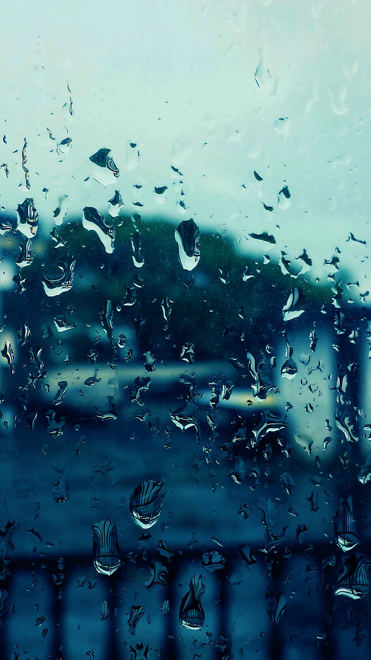 Bokeh Rain Wallpapers