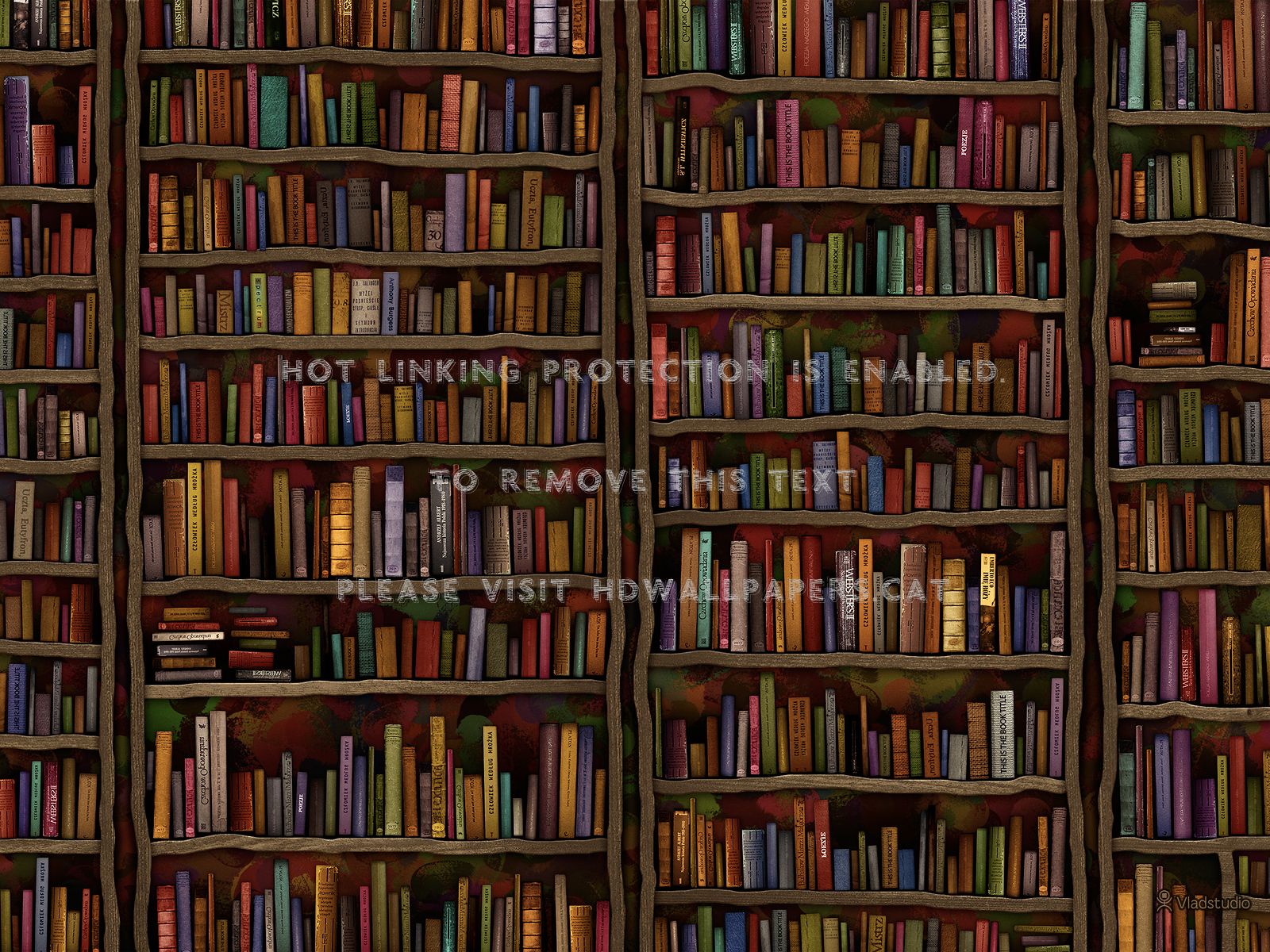 Bookshelf Wallpapers