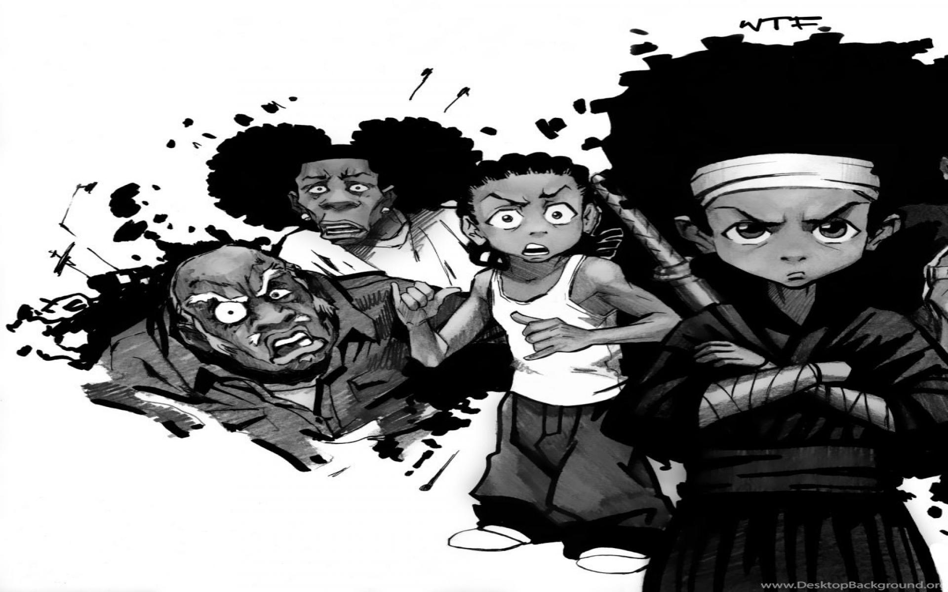 Boondocks Hitting The Folks Wallpapers