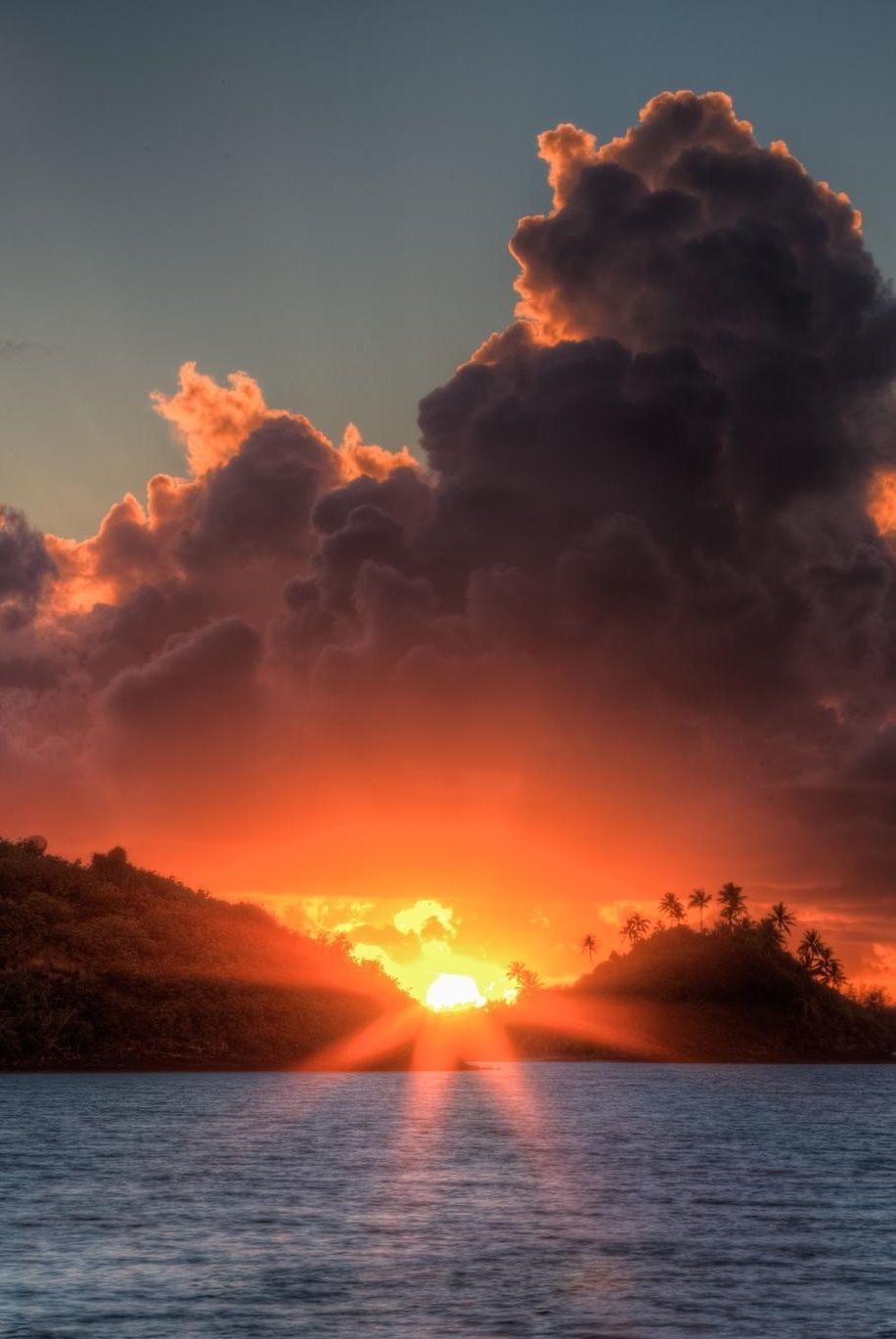 Bora Bora Sunrise Wallpapers