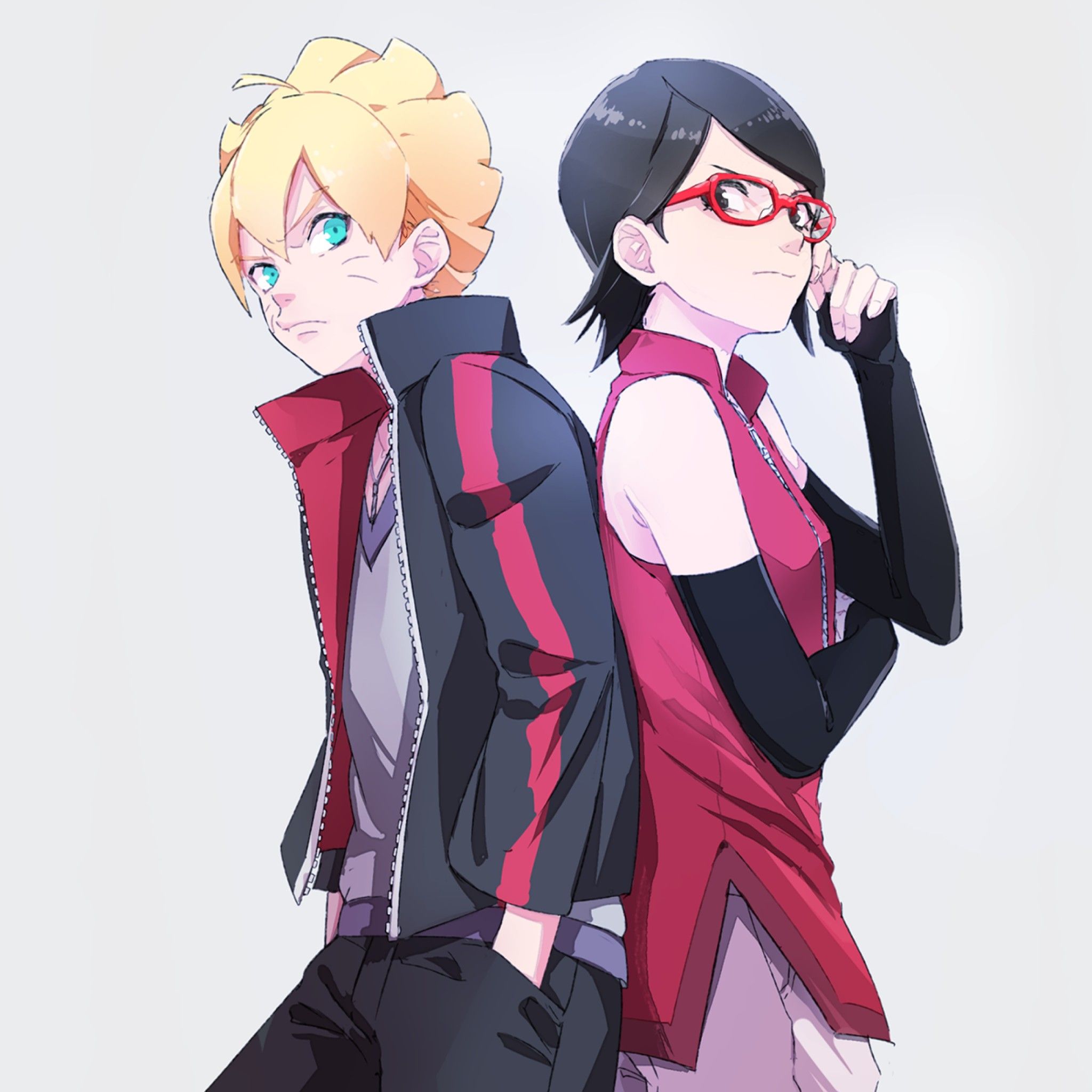 Boruto X Sarada Wallpapers