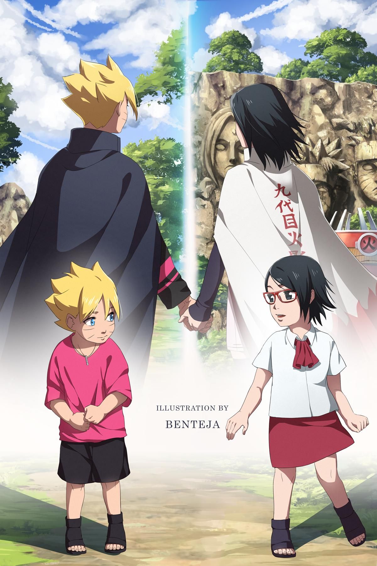 Boruto X Sarada Wallpapers