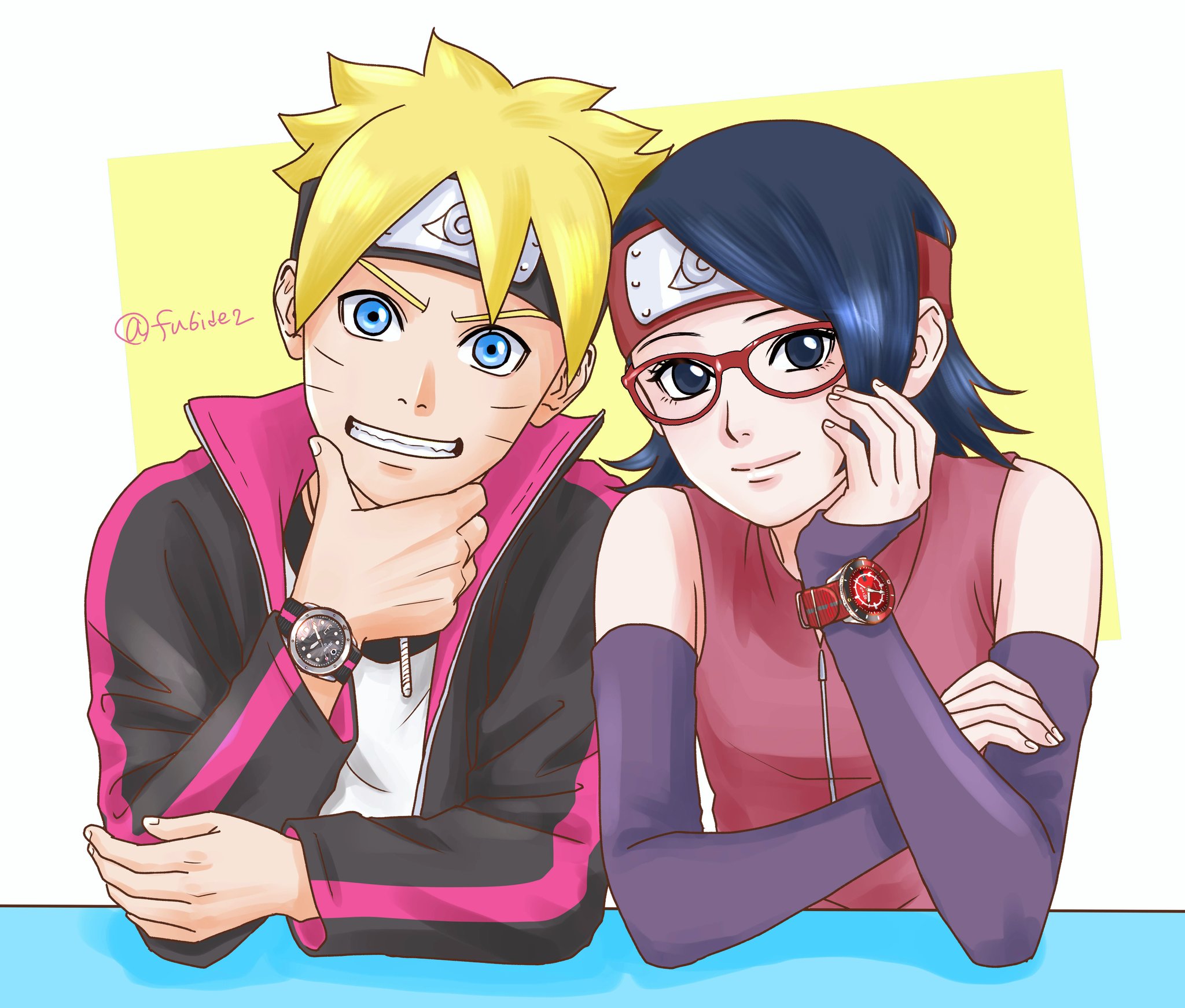 Boruto X Sarada Wallpapers