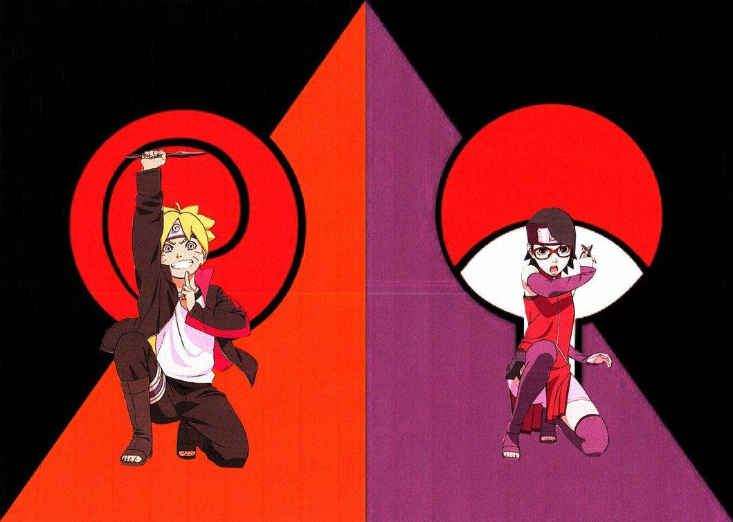 Boruto X Sarada Wallpapers