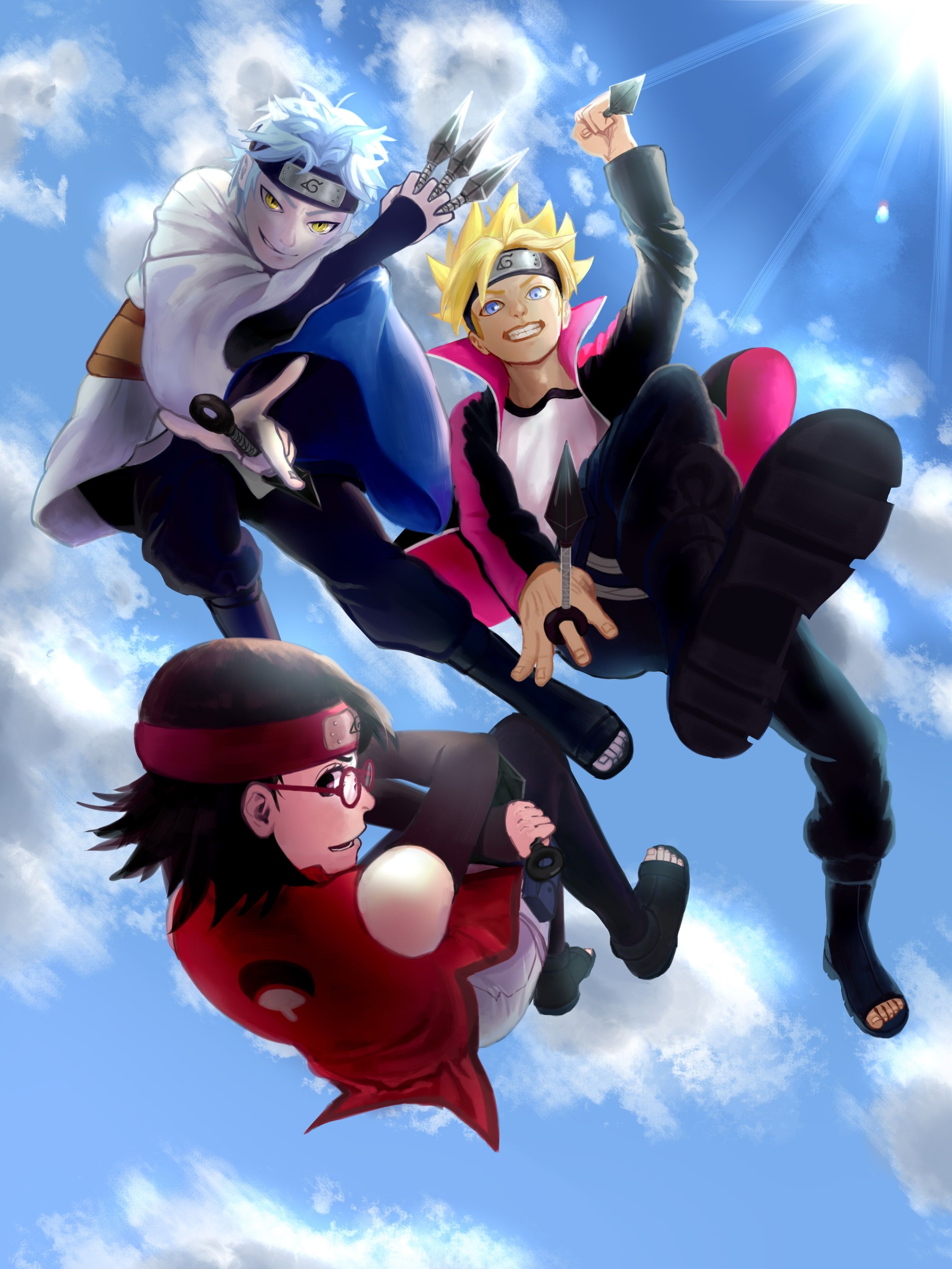 Boruto X Sarada Wallpapers