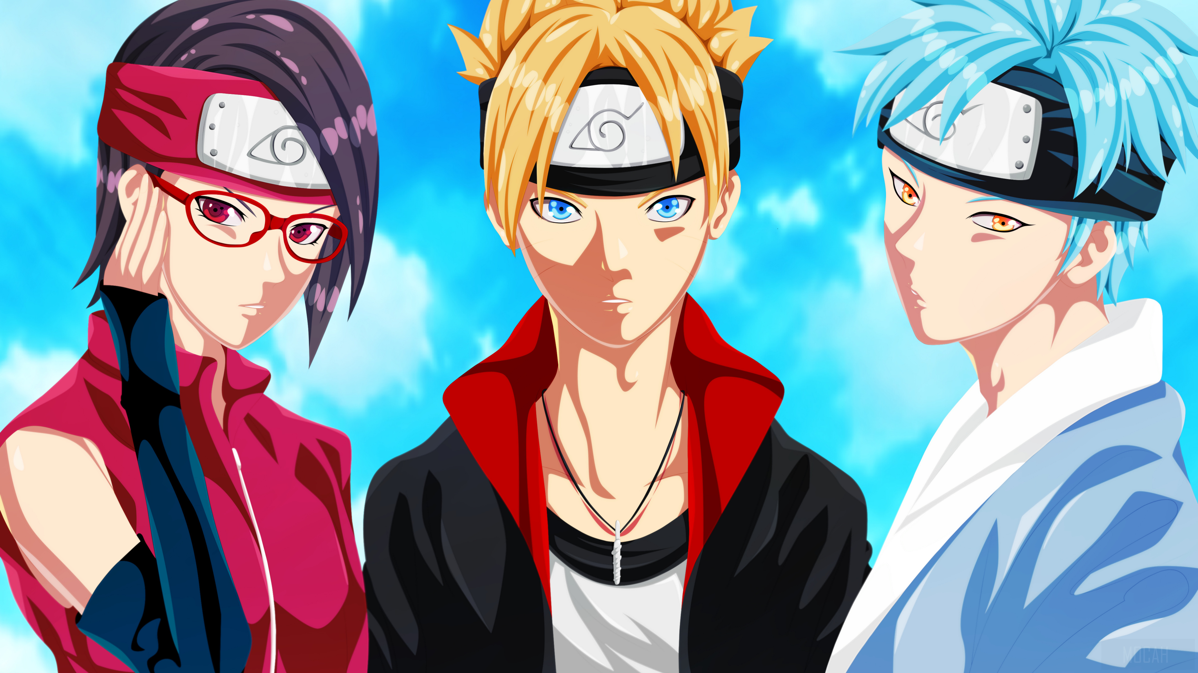 Boruto X Sarada Wallpapers