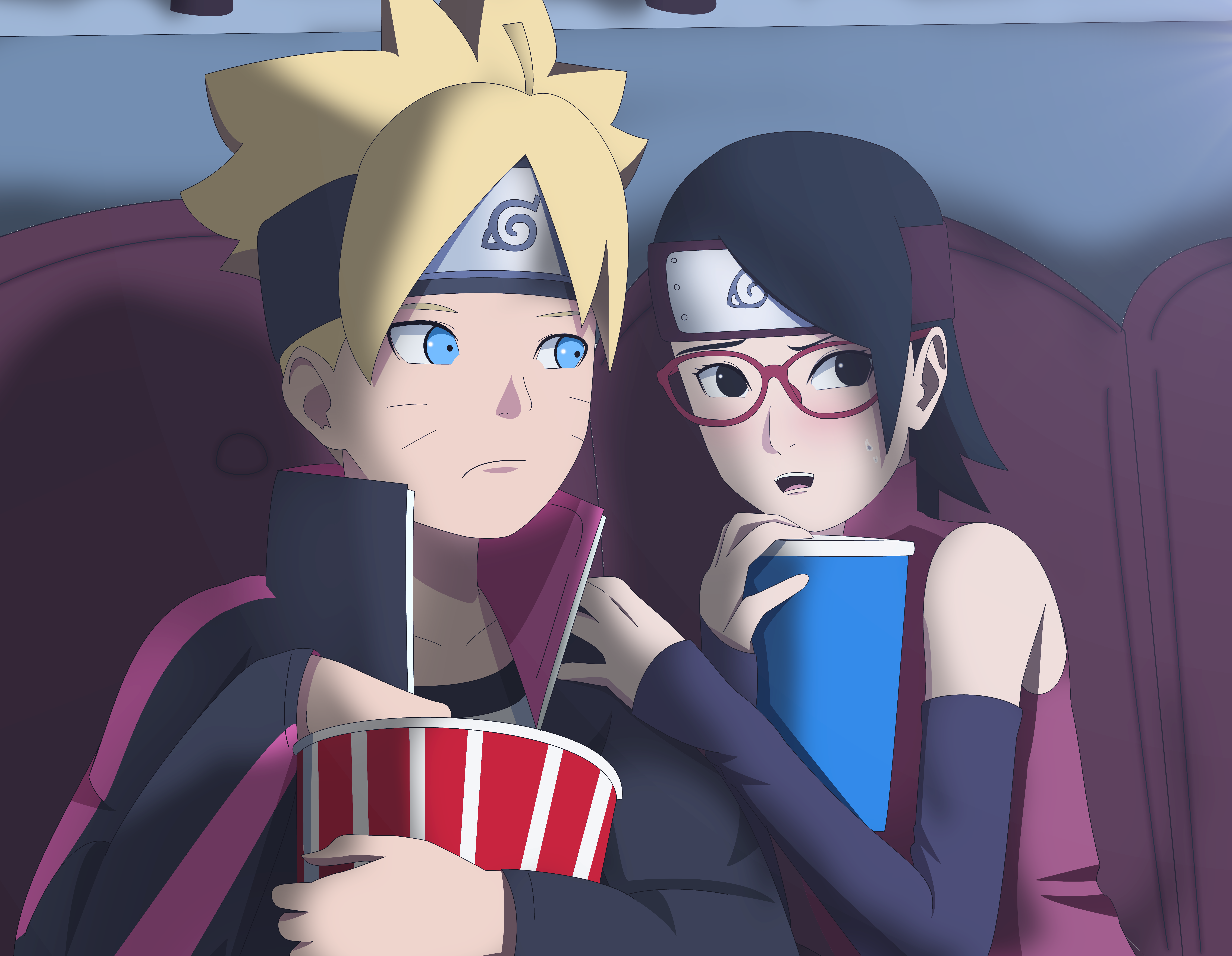 Boruto X Sarada Wallpapers