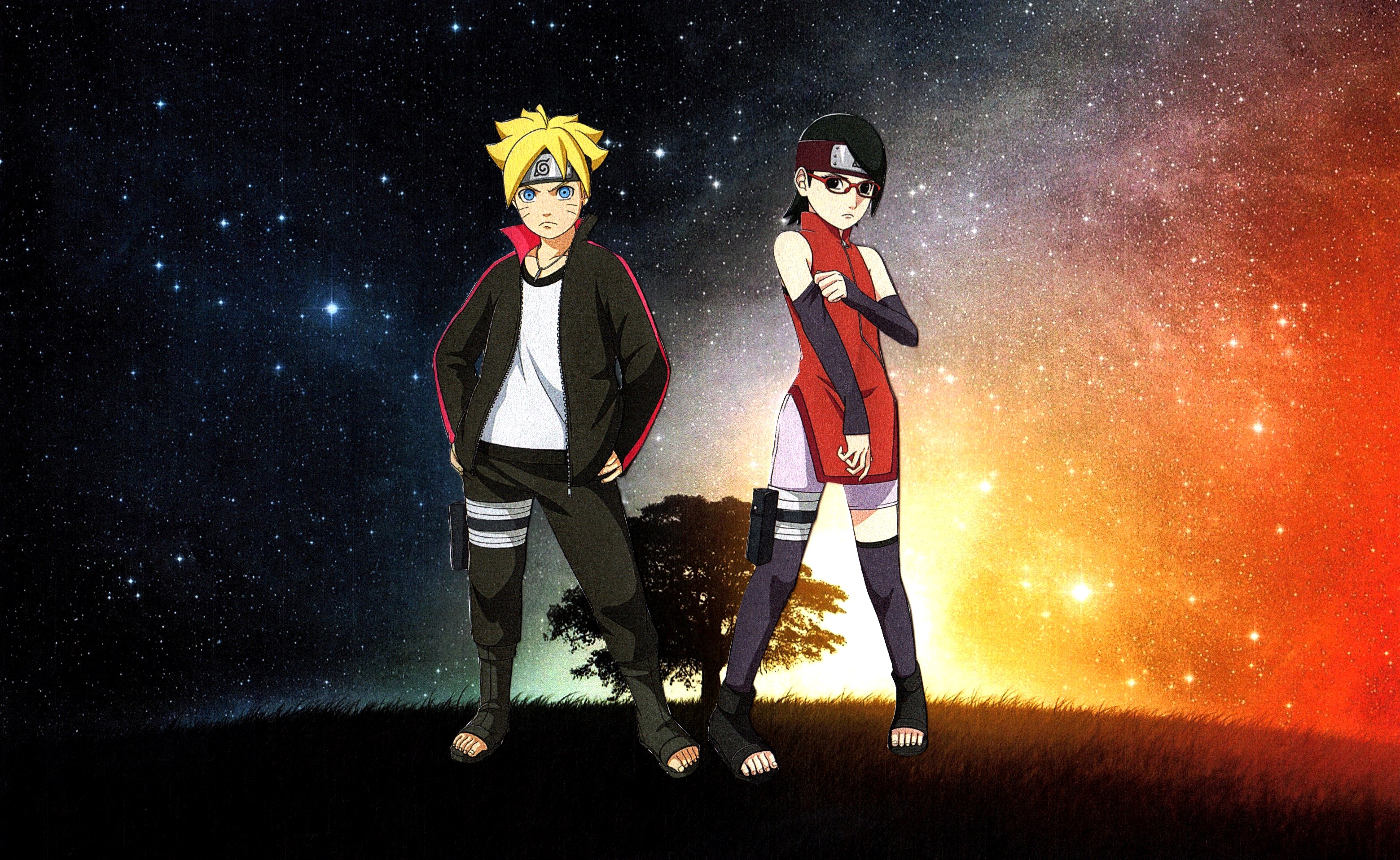 Boruto X Sarada Wallpapers