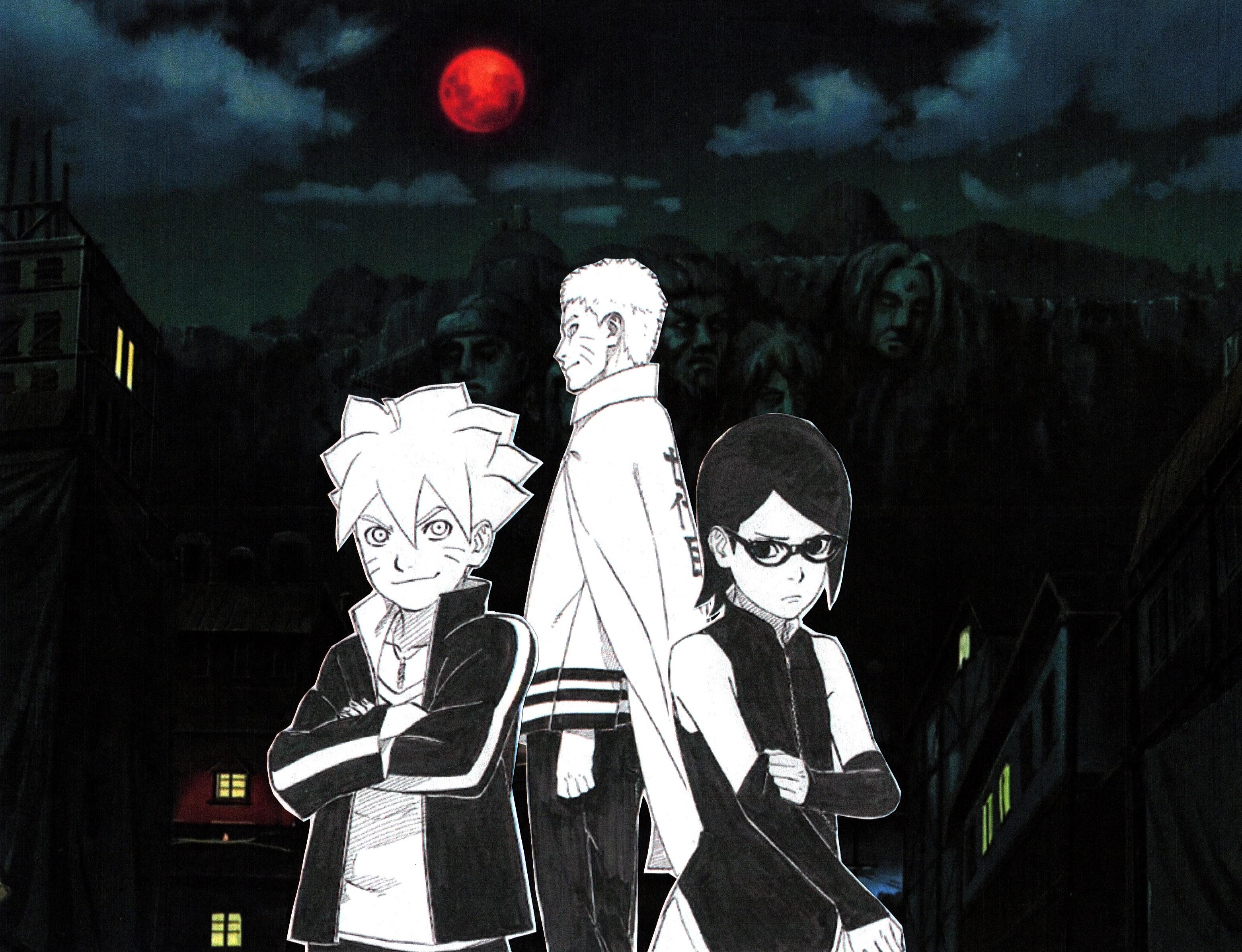 Boruto X Sarada Wallpapers