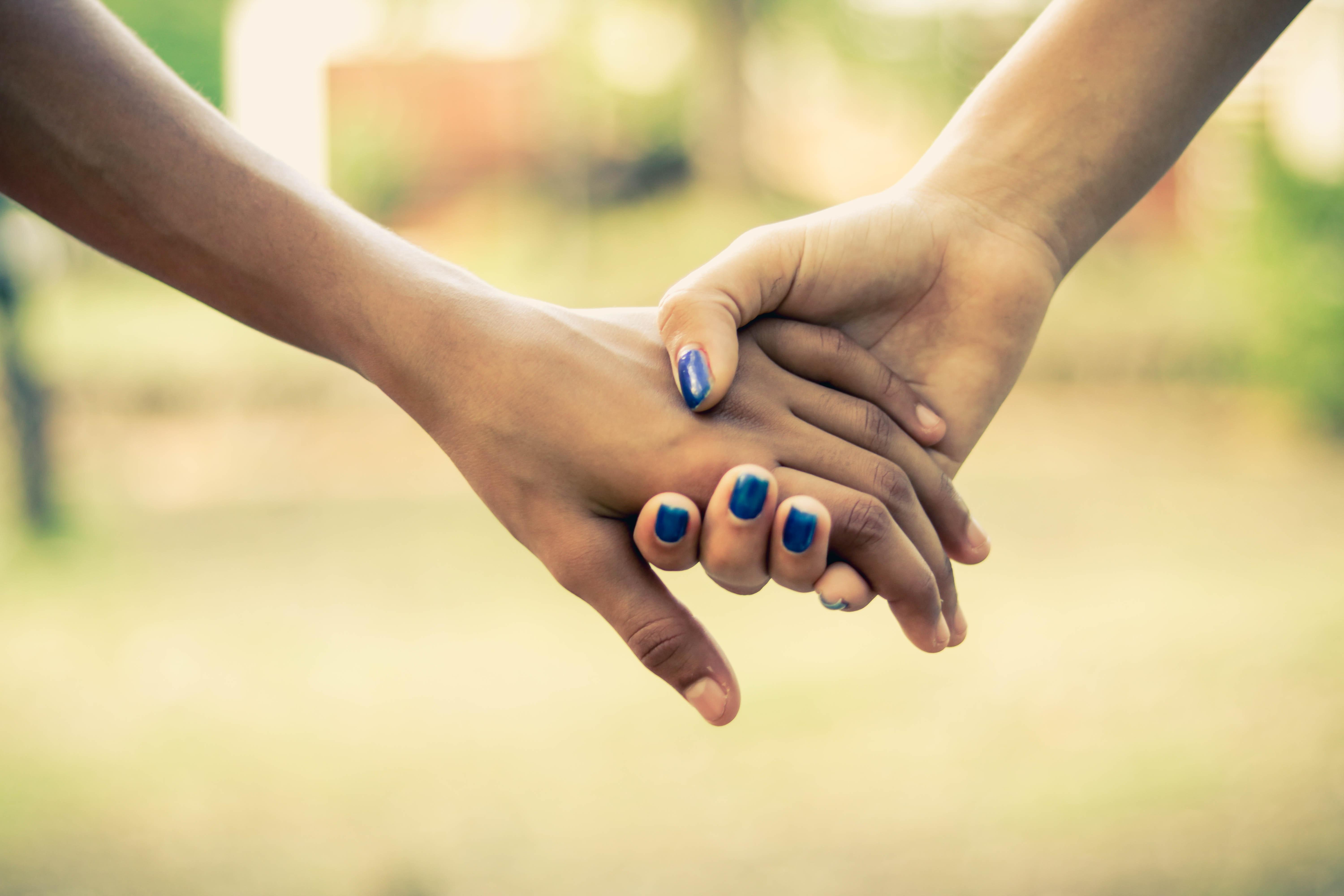 Boy And Girl Holding Hands Wallpapers