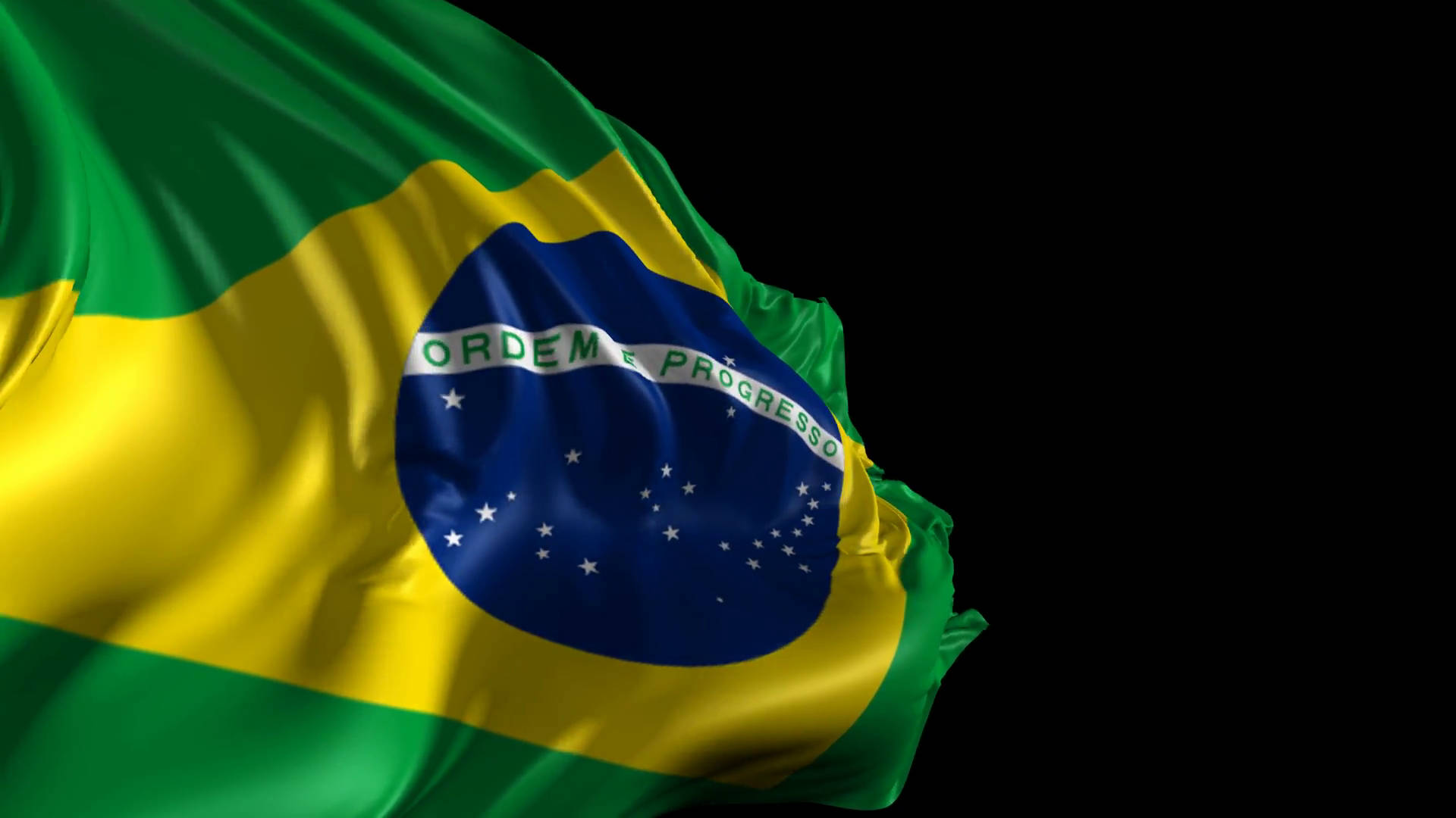 Brazil Flag 3D Wallpapers