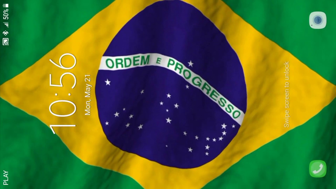 Brazil Flag 3D Wallpapers