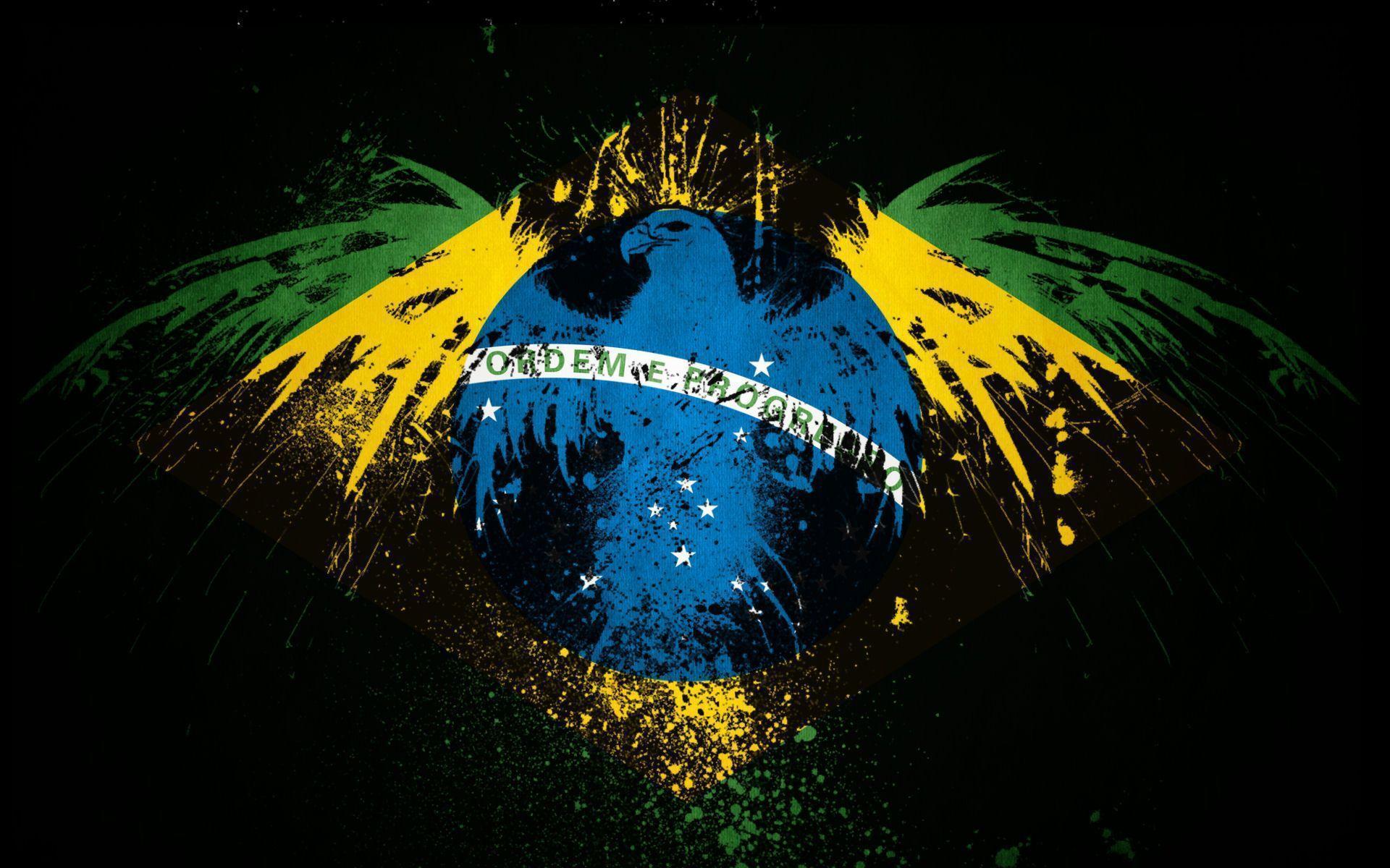 Brazil Flag 3D Wallpapers