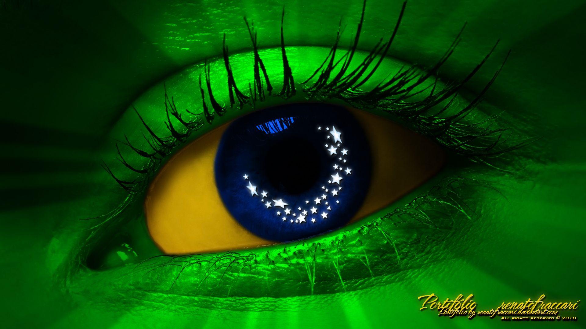 Brazil Flag 3D Wallpapers