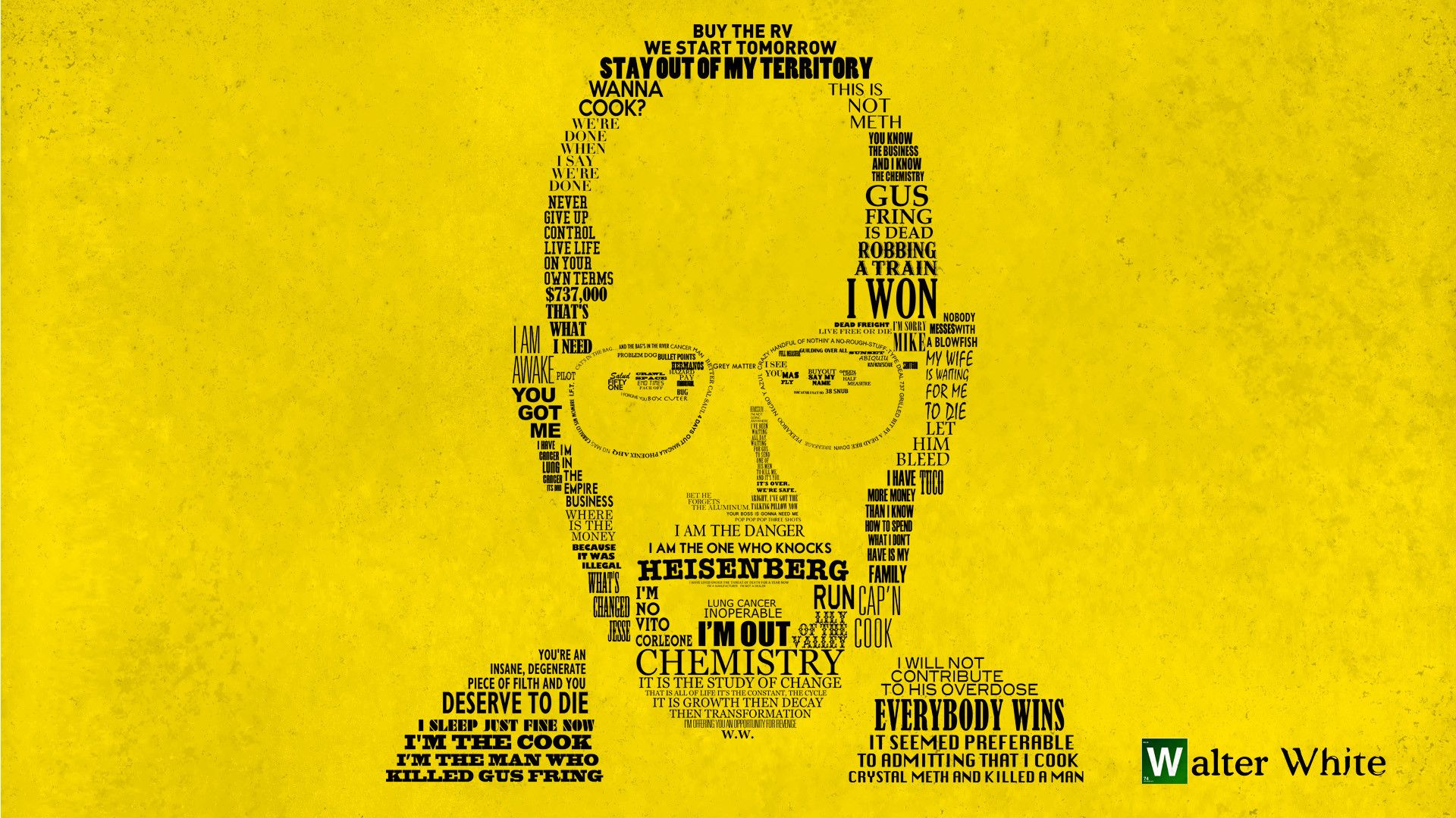 Breaking Bad Heisenberg Quotes Wallpapers