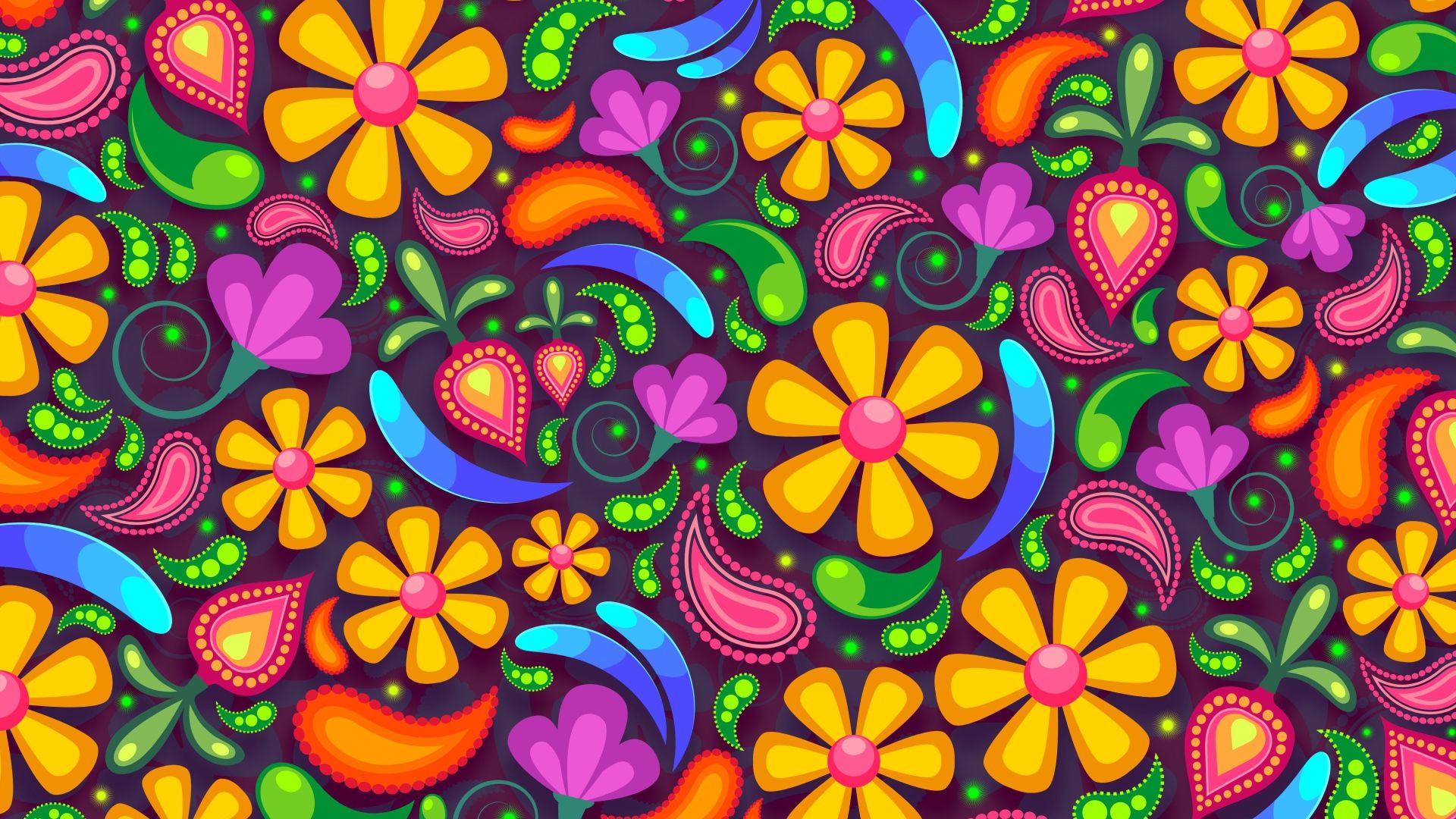 Bright Pattern Wallpapers