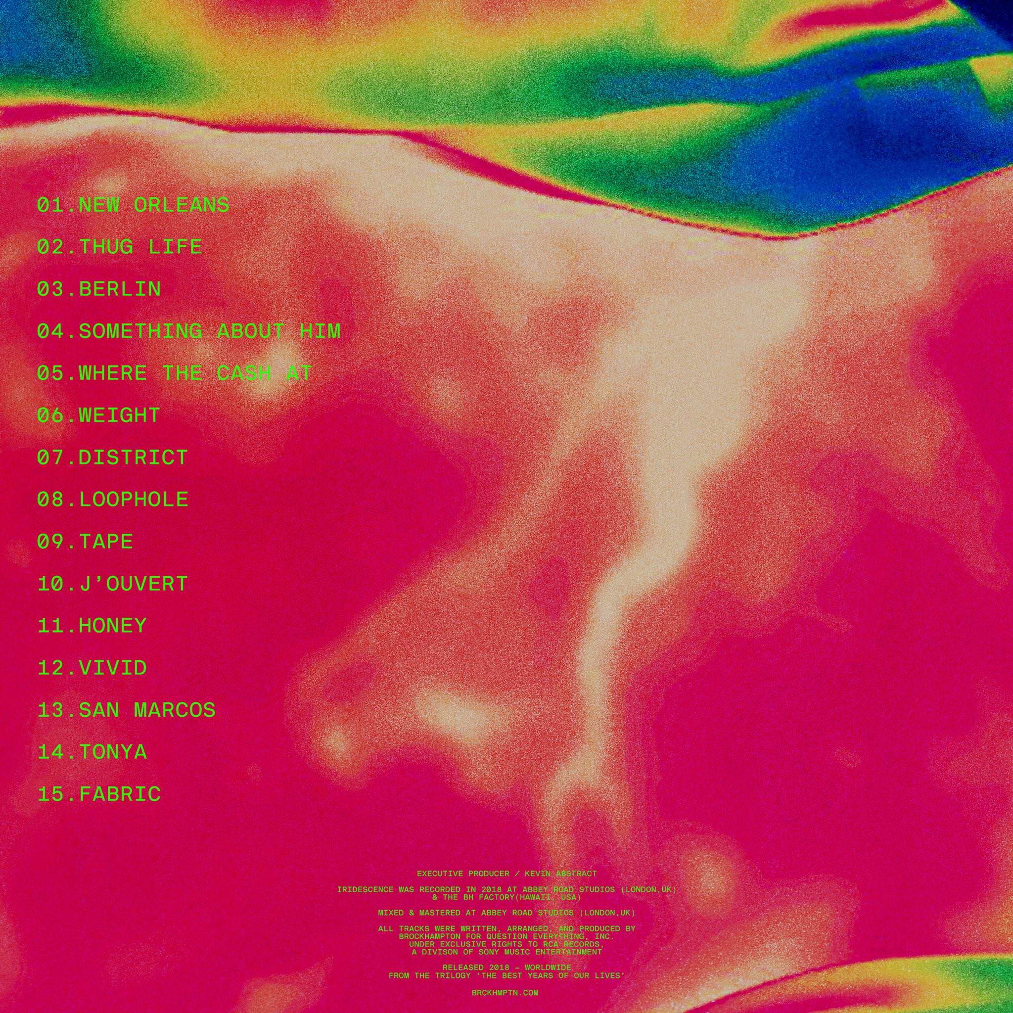 Brockhampton Iridescence Wallpapers