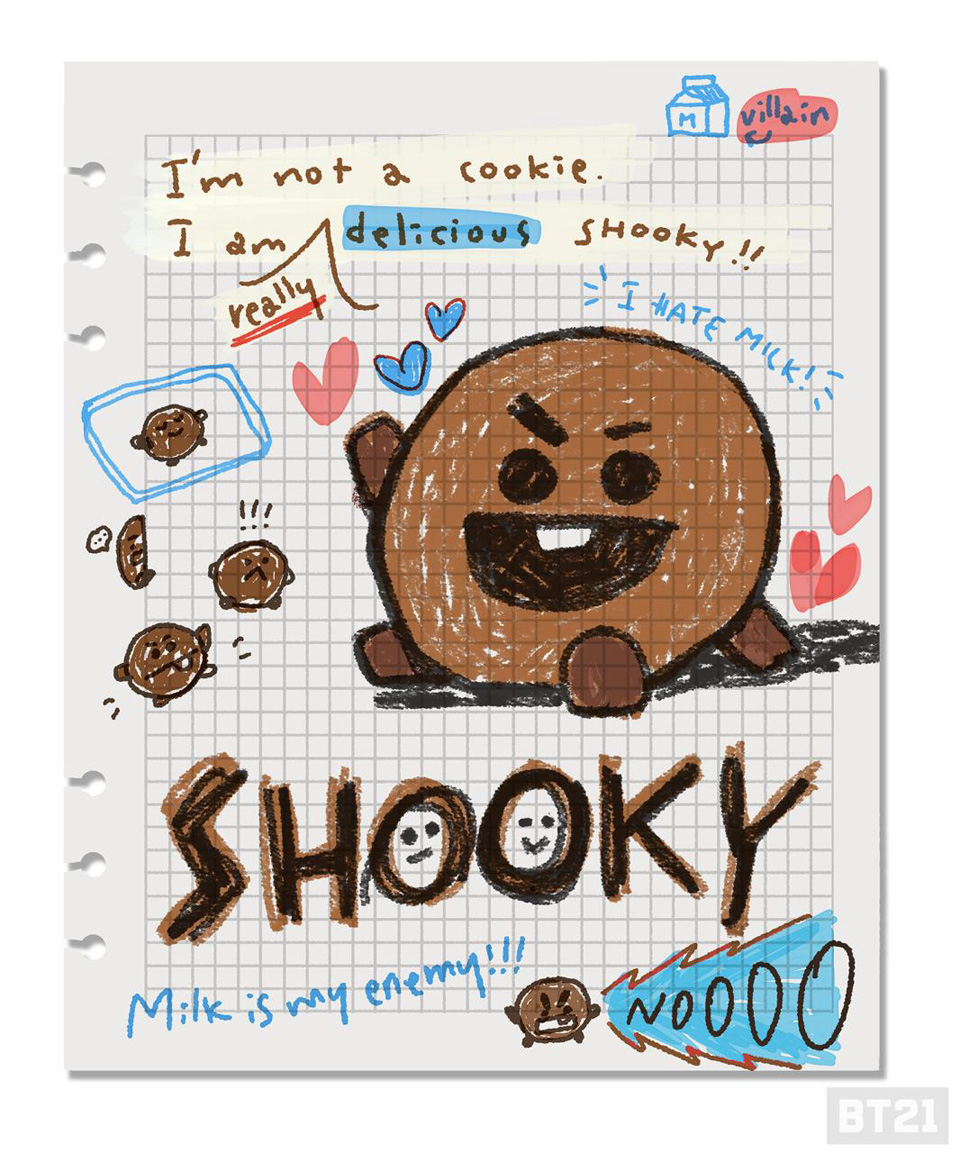 Bt21 Shooky Wallpapers