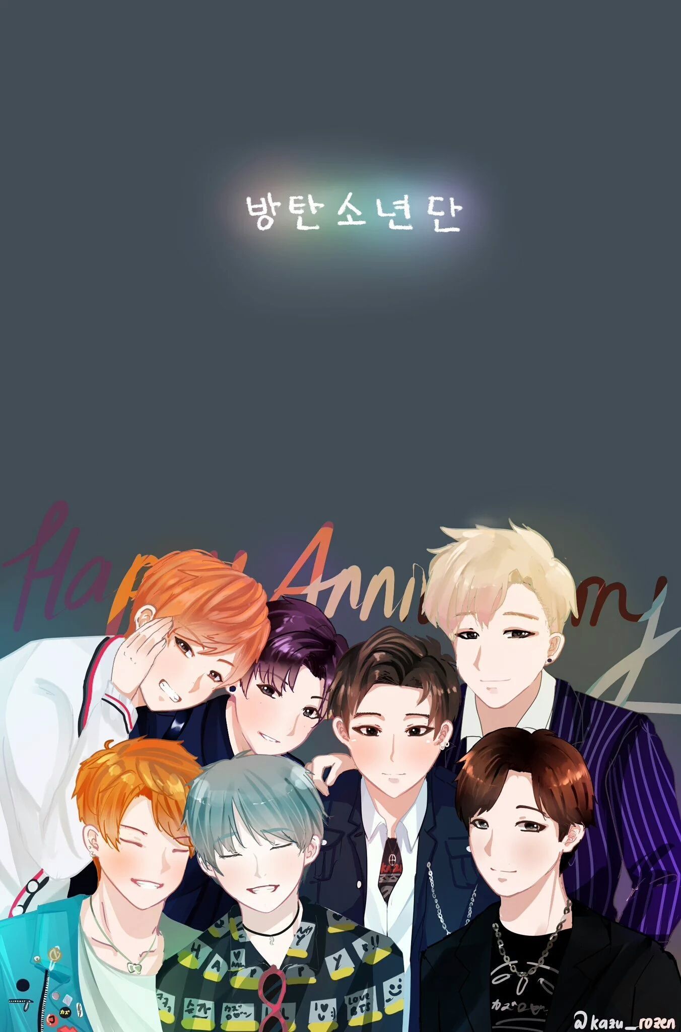 Bts Cartoon Wallpapers