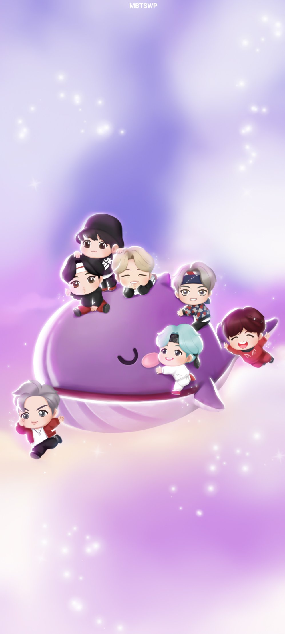 Bts Cartoon Wallpapers