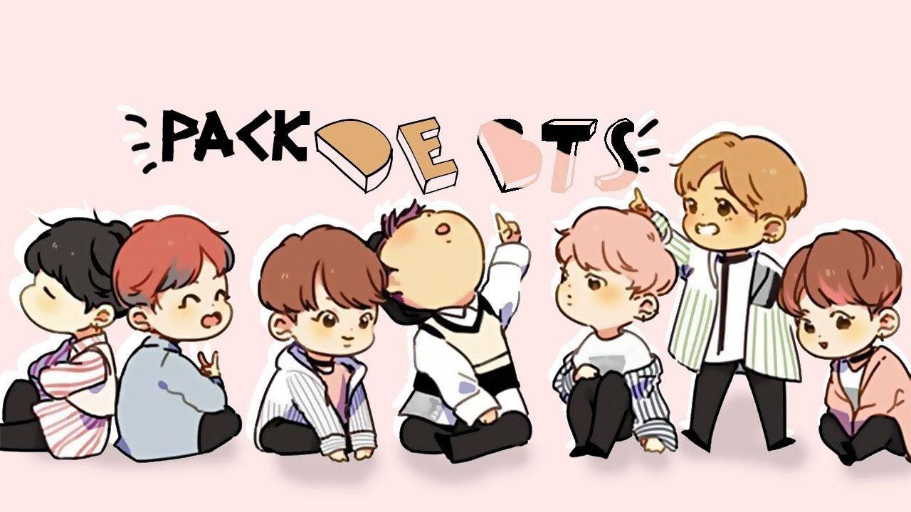 Bts Cartoon Wallpapers