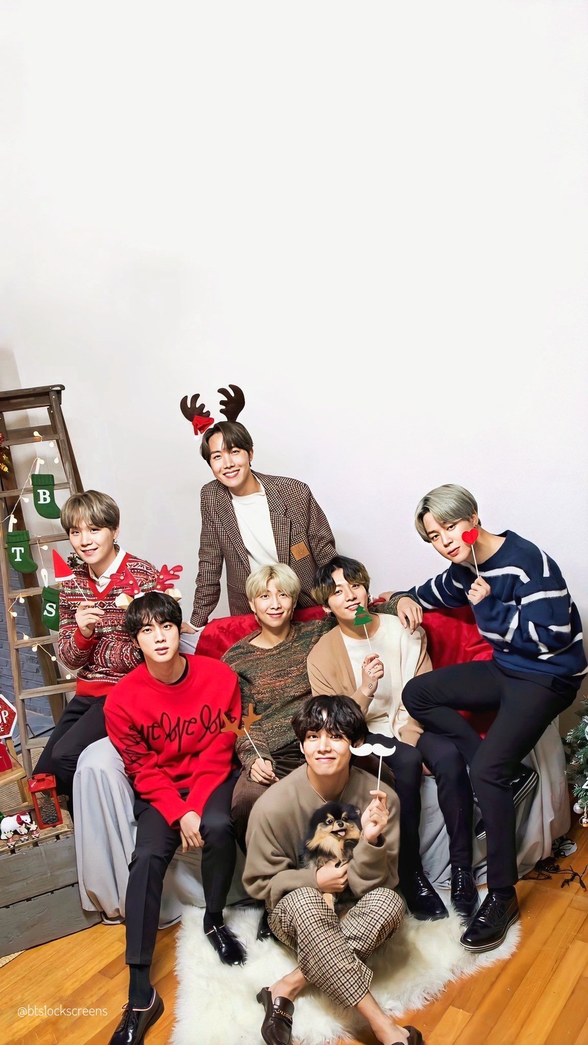 Bts Christmas Pics Wallpapers