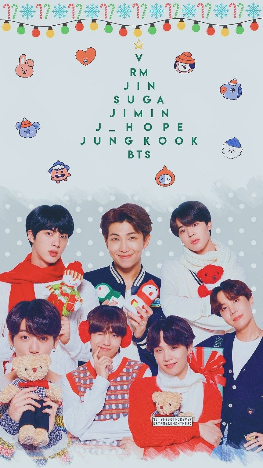 Bts Christmas Pics Wallpapers