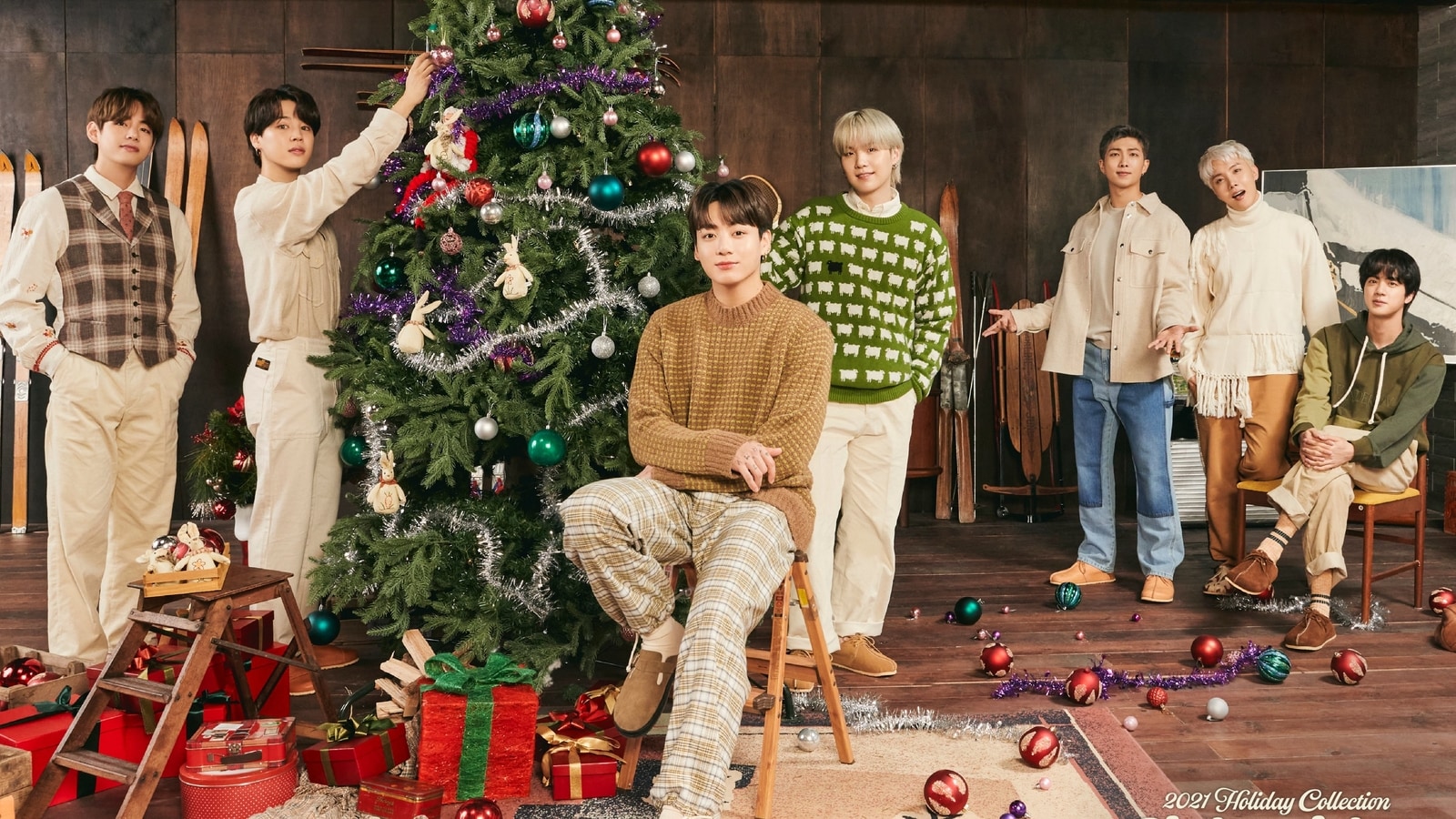 Bts Christmas Pics Wallpapers