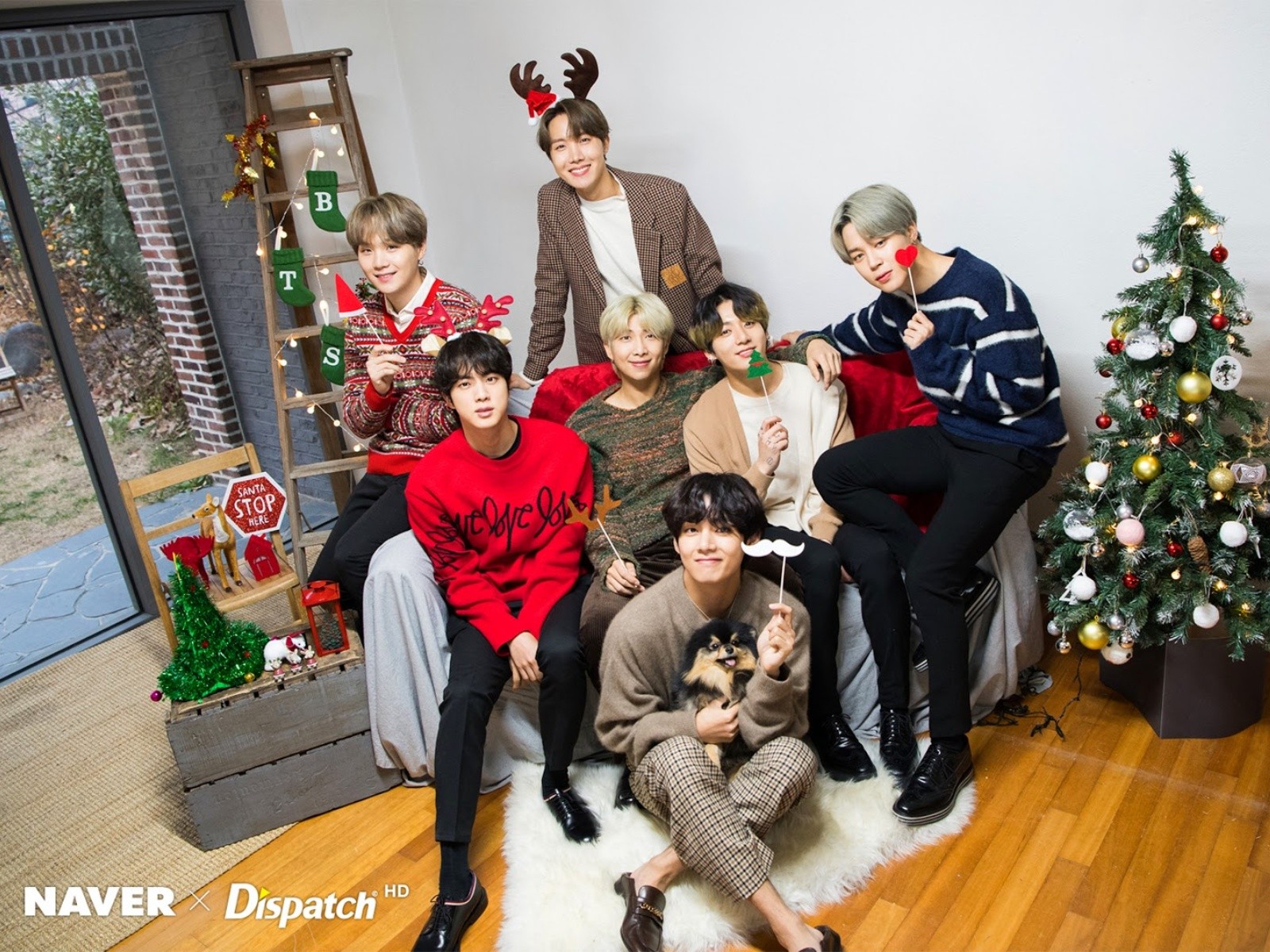 Bts Christmas Pics Wallpapers