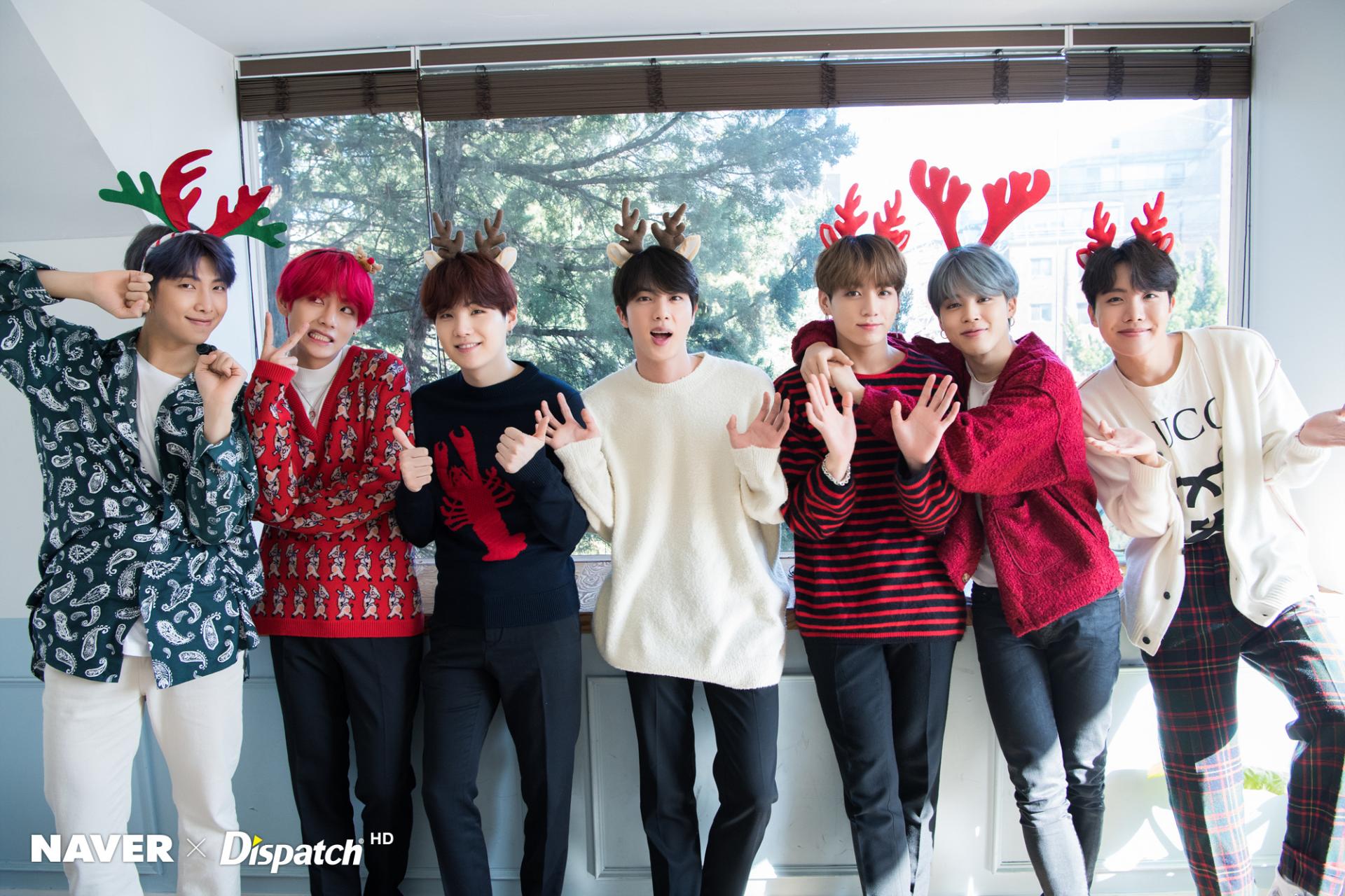 Bts Christmas Pics Wallpapers