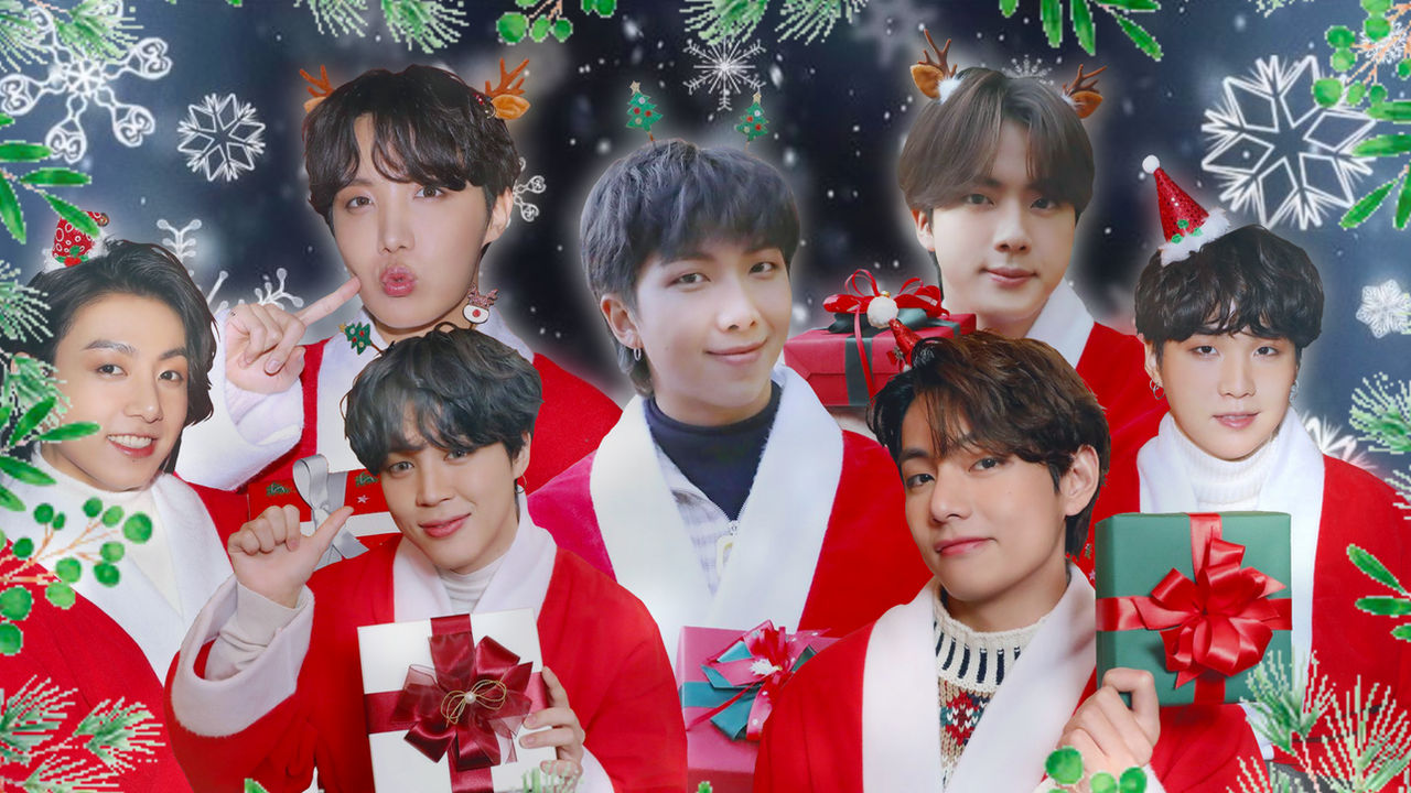 Bts Christmas Pics Wallpapers