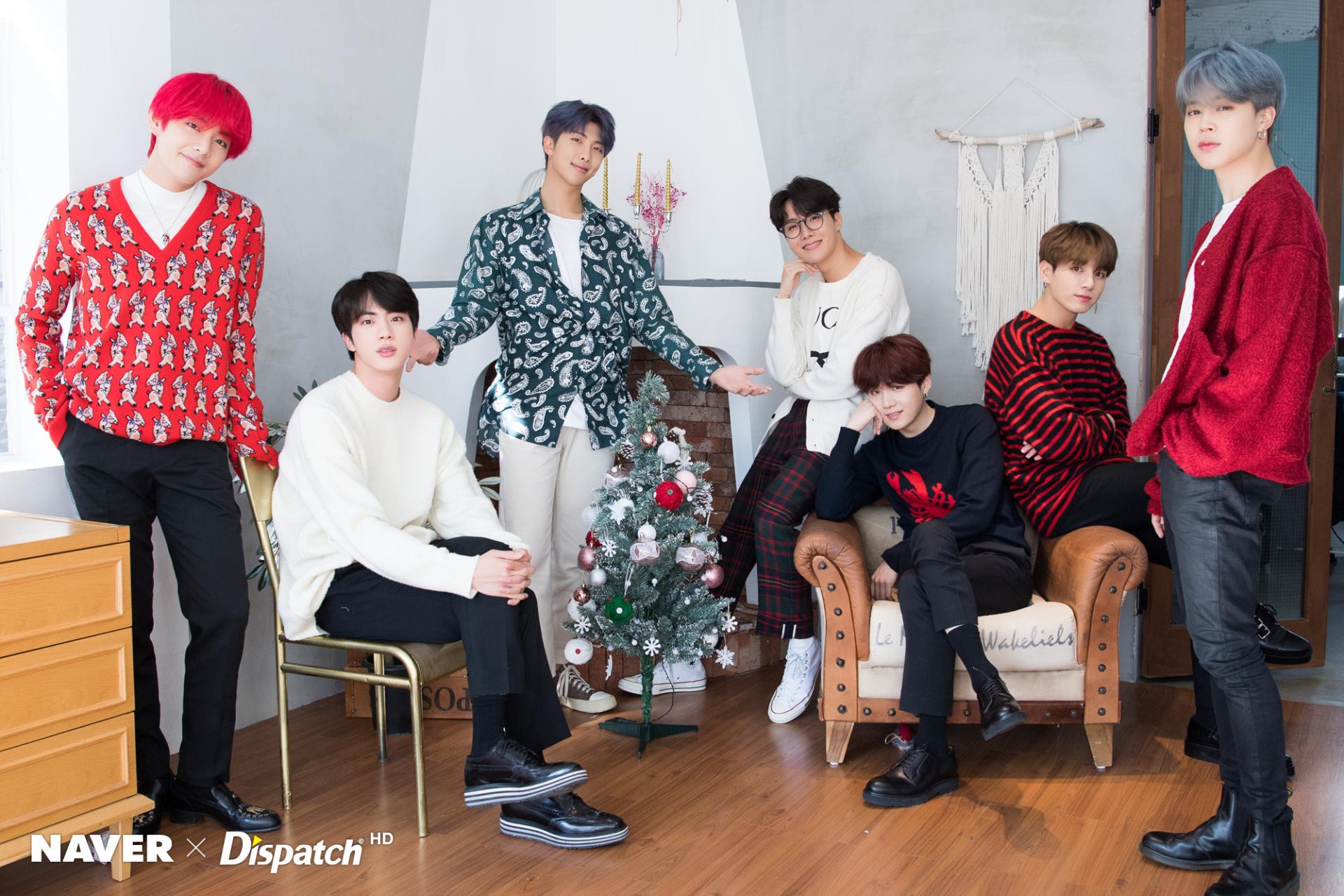 Bts Christmas Pics Wallpapers