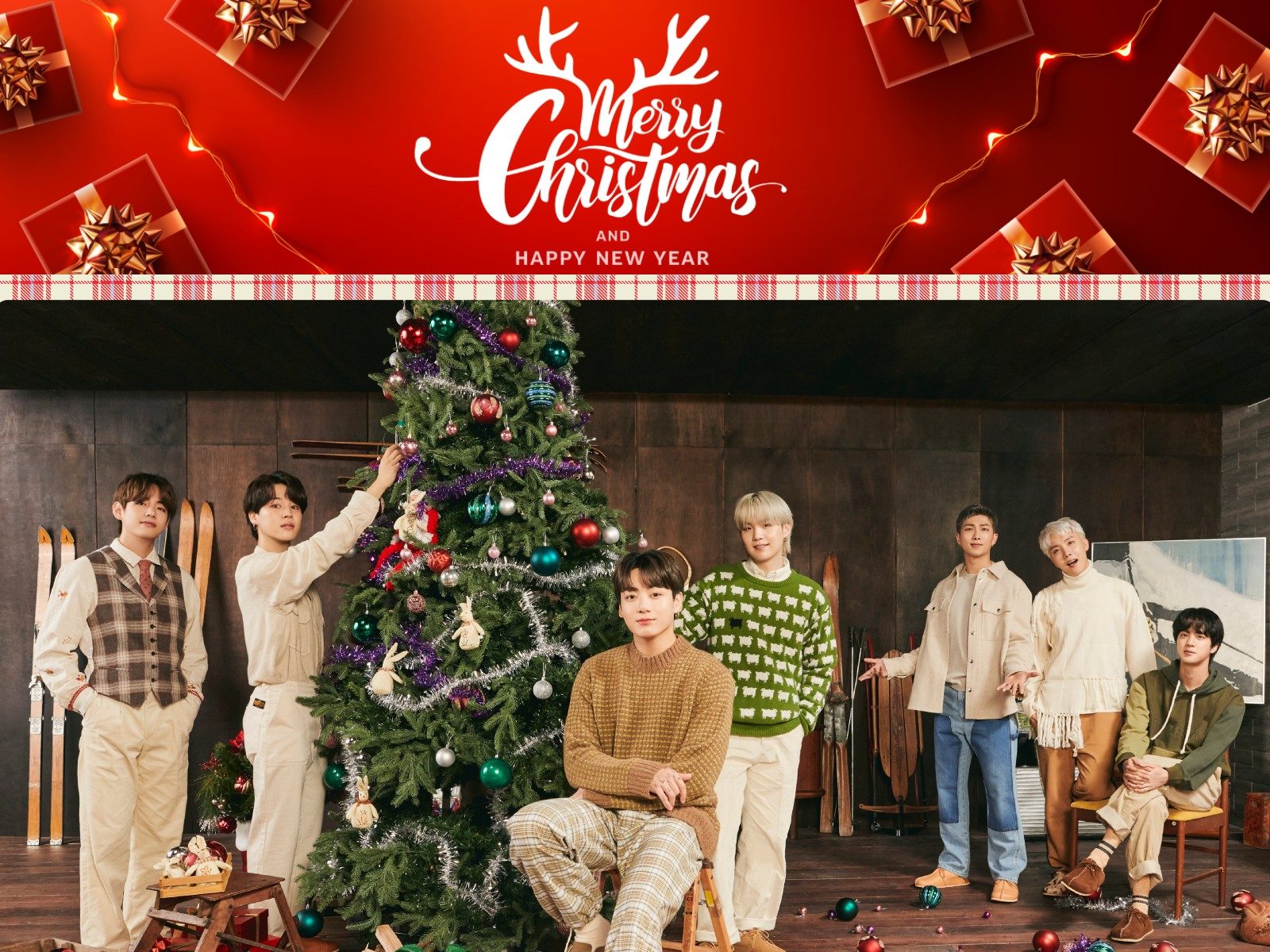 Bts Christmas Pics Wallpapers