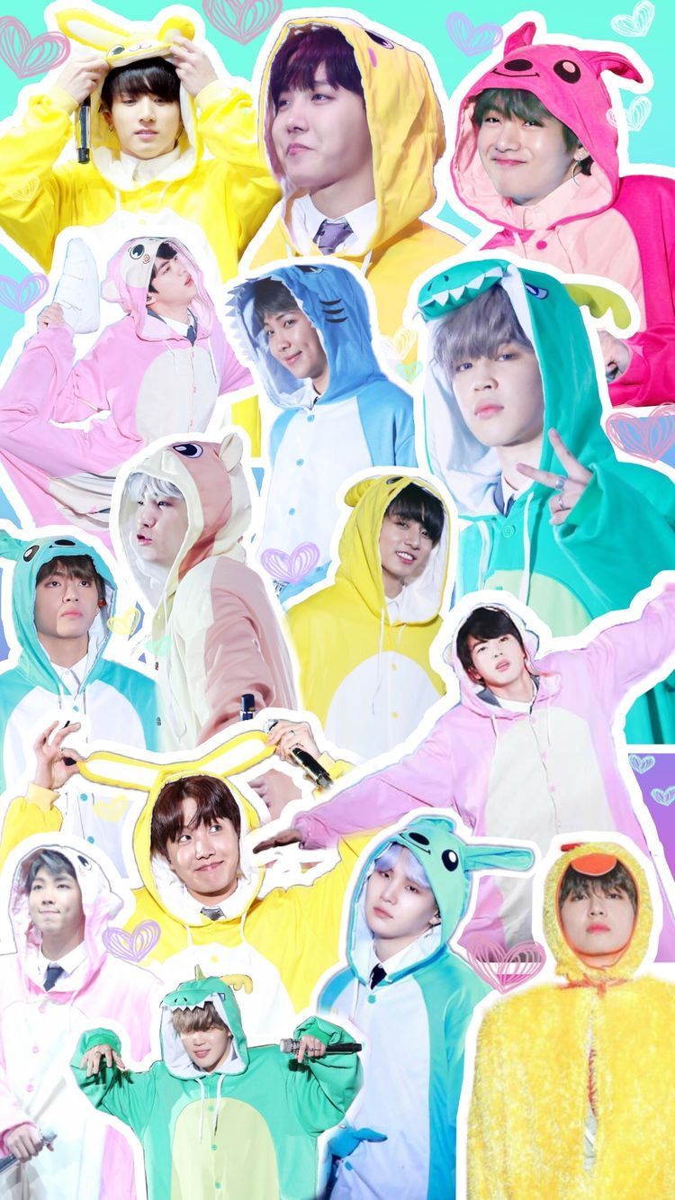 Bts In Onesies Wallpapers