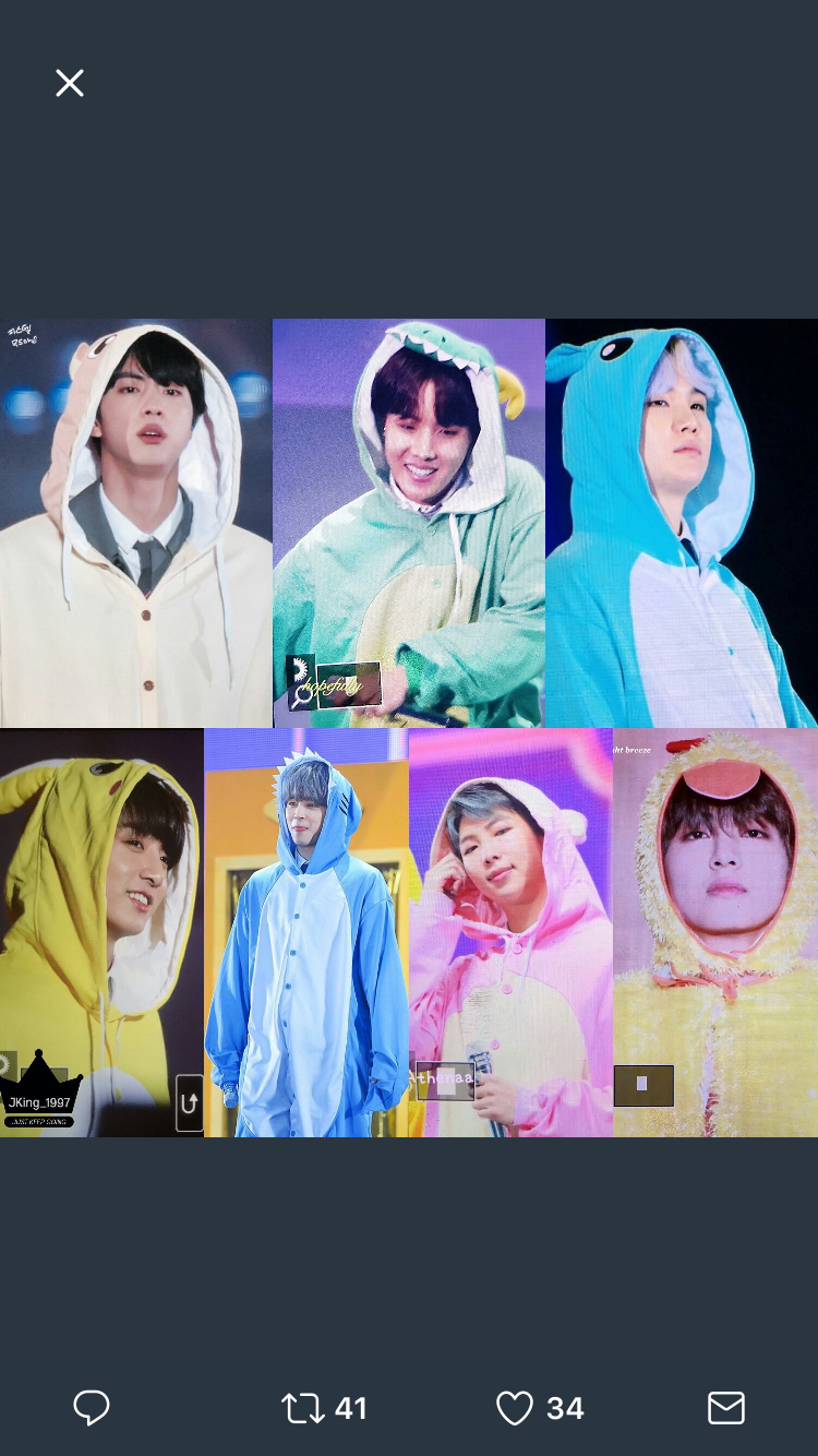 Bts In Onesies Wallpapers