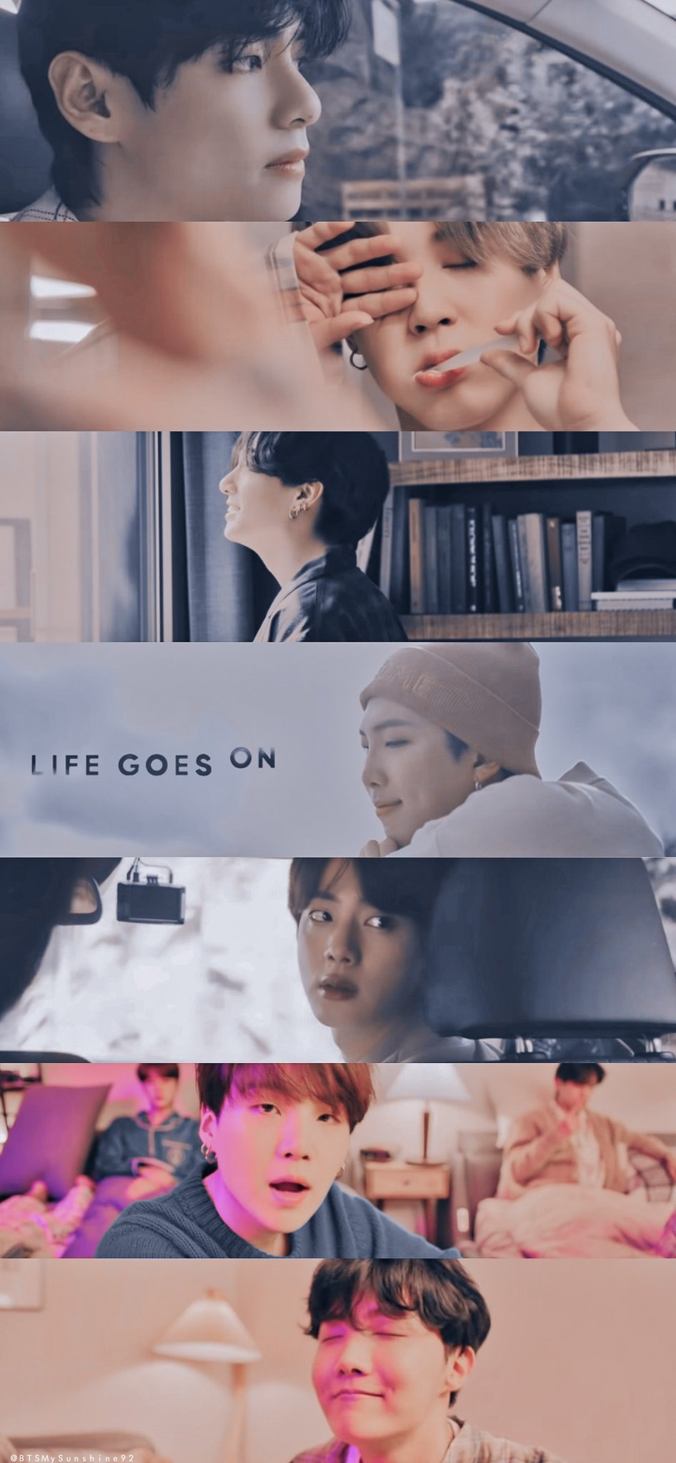 Bts Life Goes On Wallpapers