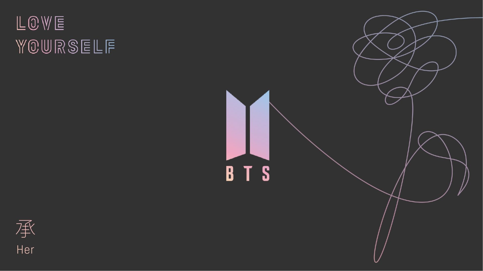 Bts Love Yourself Desktop Wallpapers