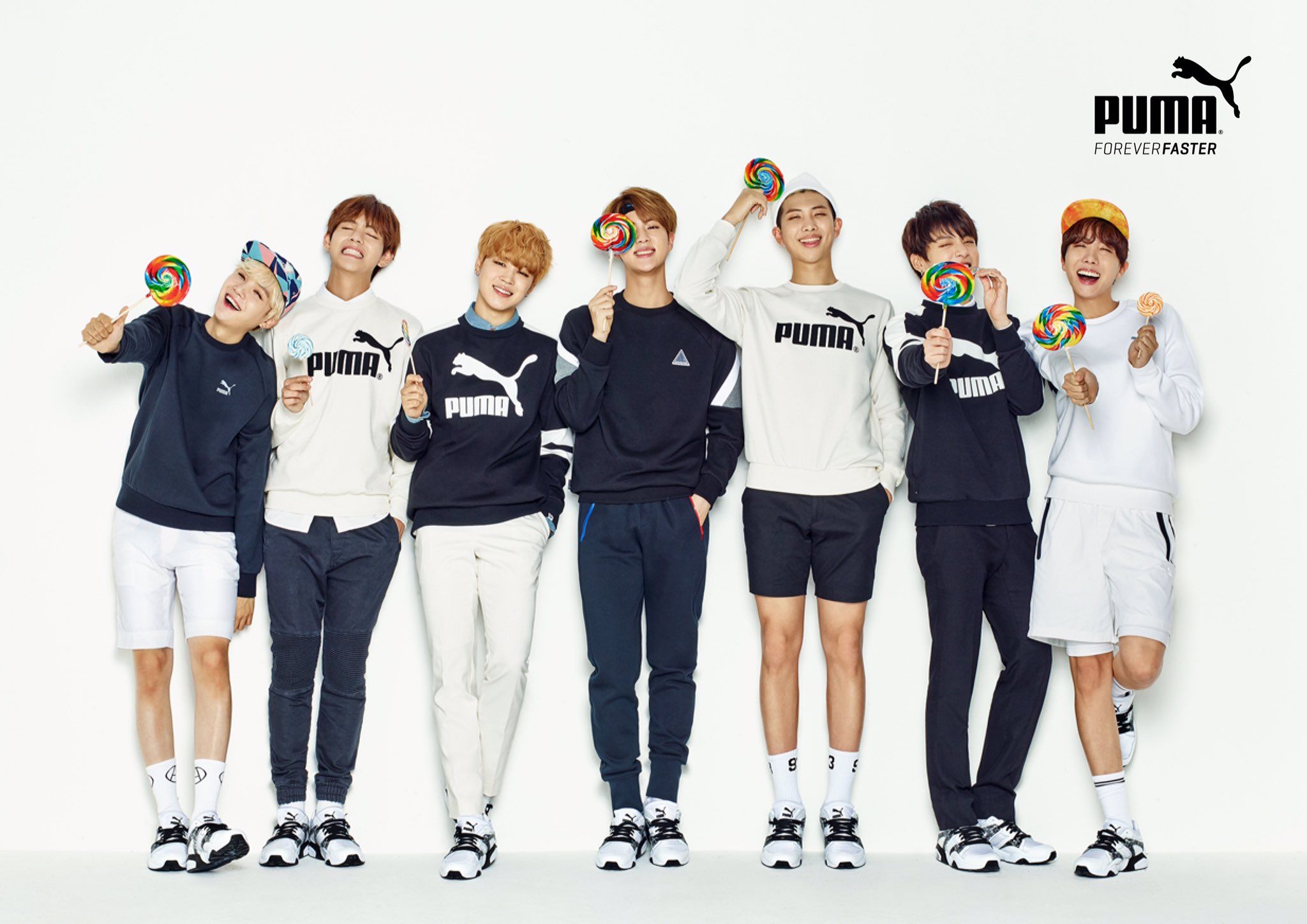 Bts Puma Photoshoot 2017 Wallpapers