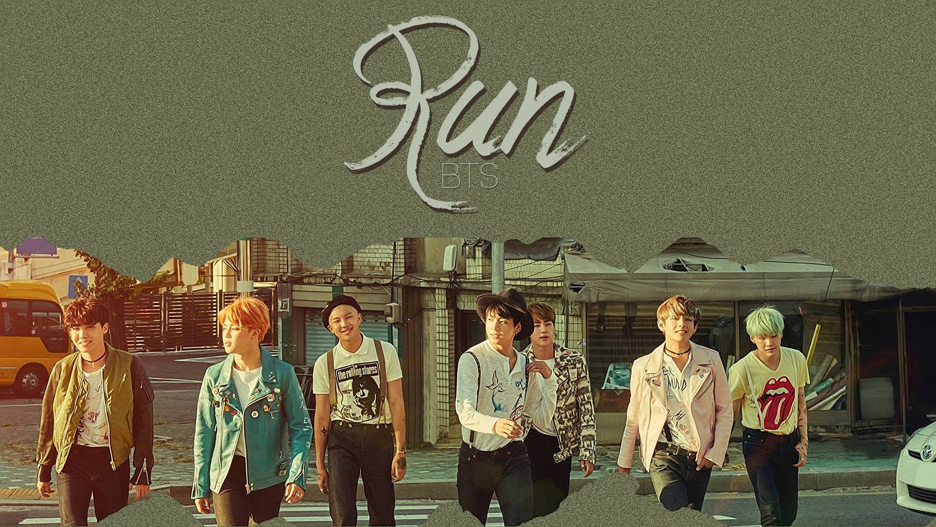 Bts Run Desktop Wallpapers