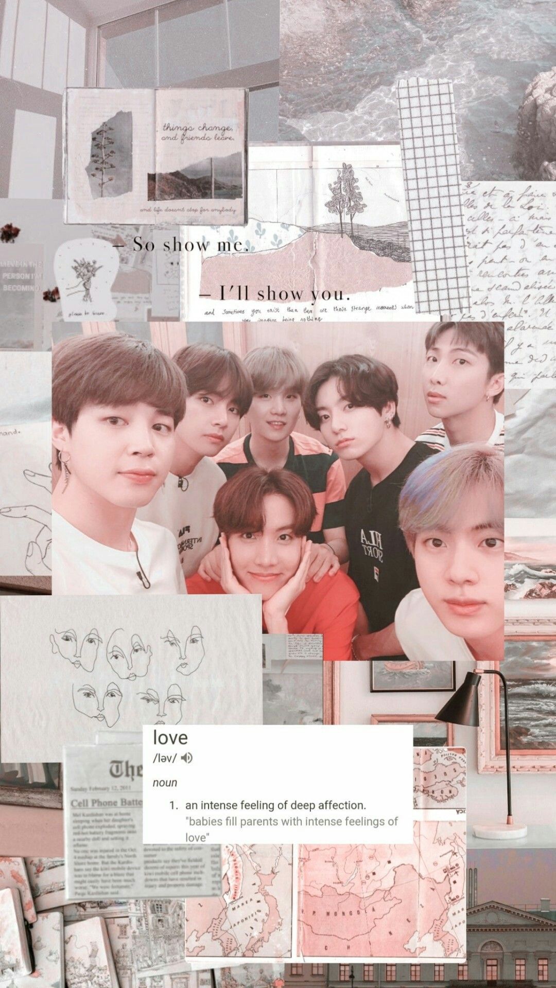 Bts Aesthetic Wallpapers