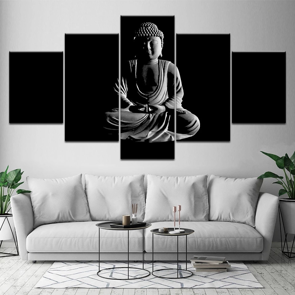 Buddha Images Black And White Wallpapers