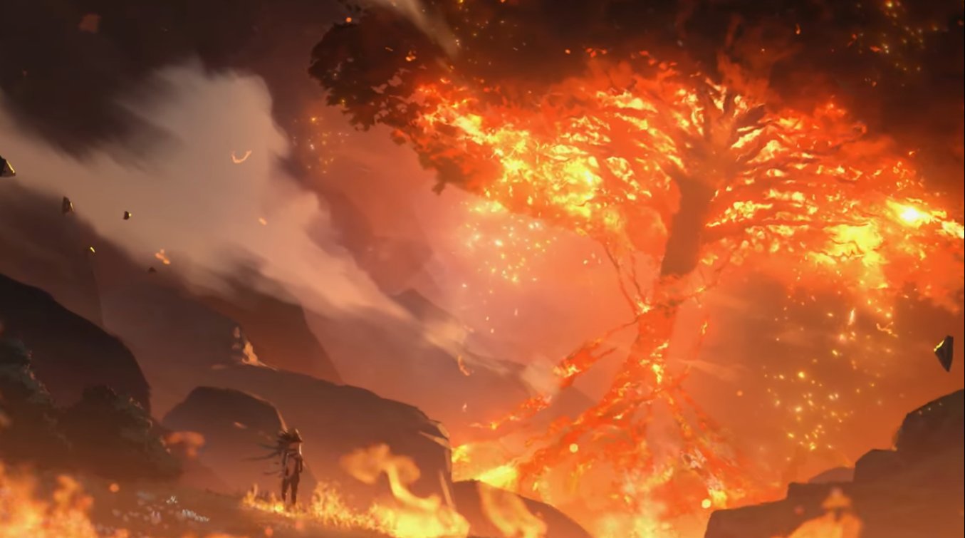 Burning Of Teldrassil Wallpapers