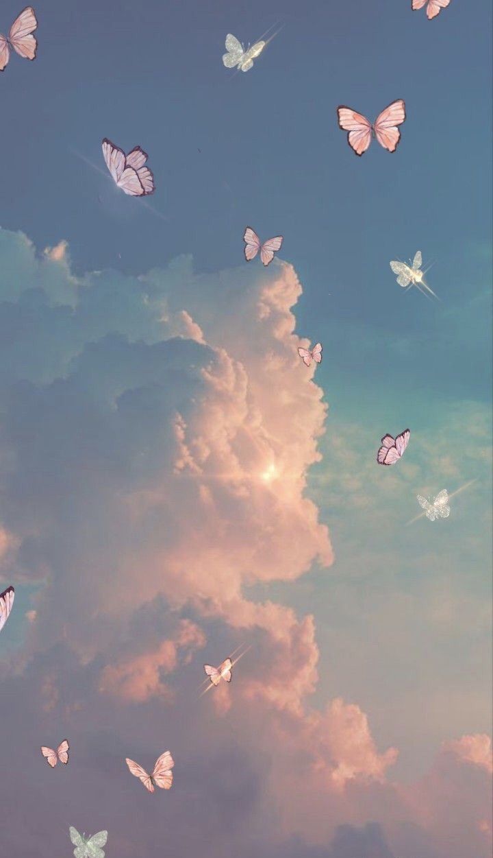 Butterfly Clouds Wallpapers