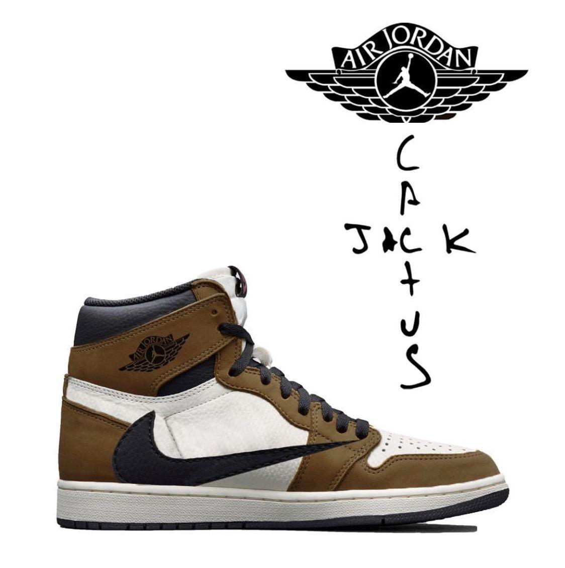 Cactus Jack Jordan 1 Wallpapers