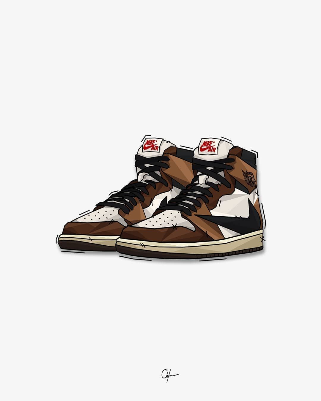 Cactus Jack Jordan 1 Wallpapers